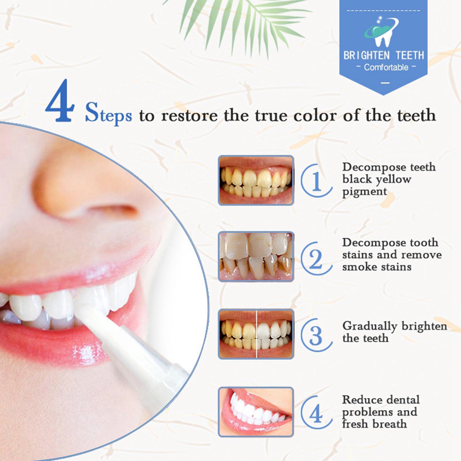 Professional Oral Care 4ml Teeth Whitening Gel Pen Upgraded Formula Safe