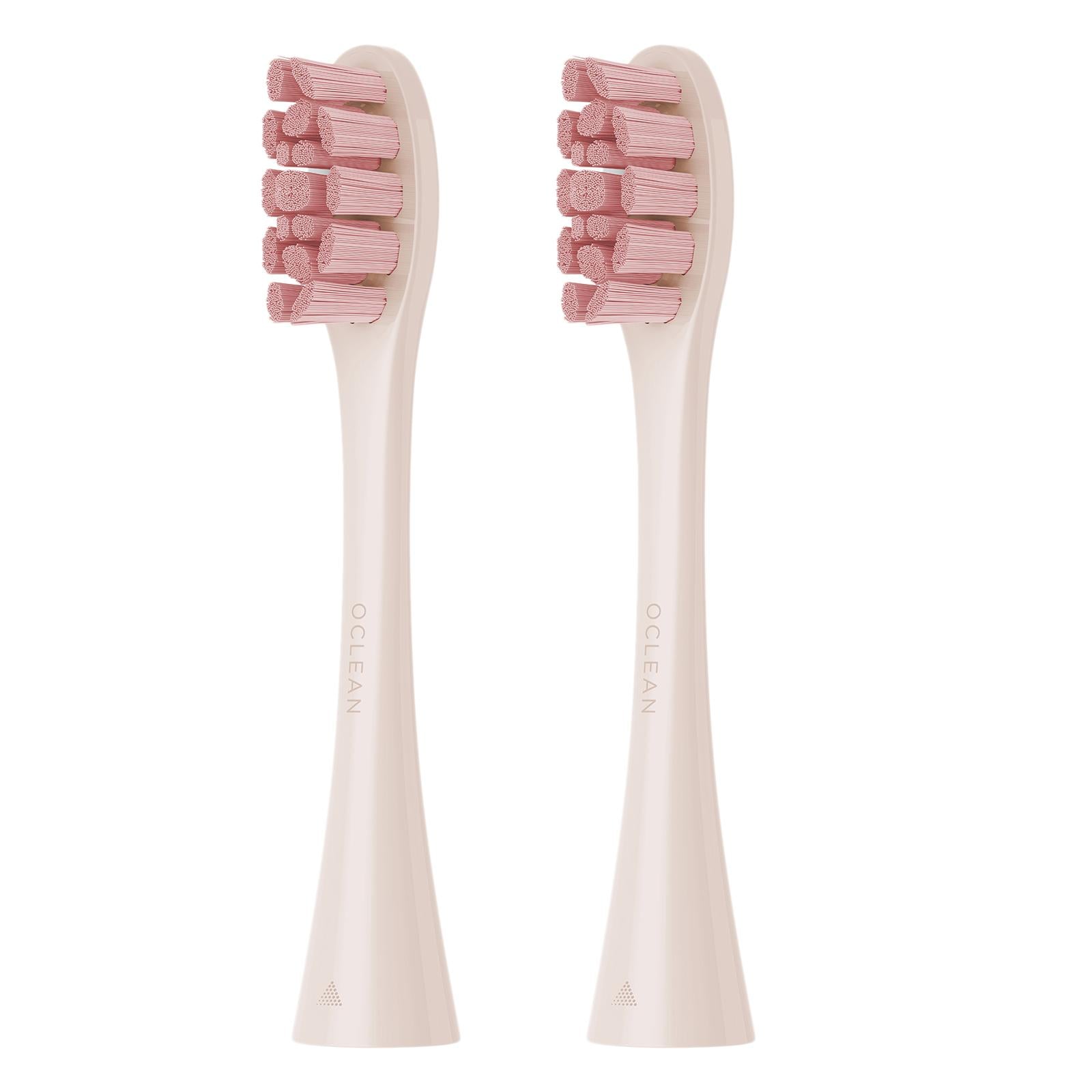 2pcs Oral Care Toothbrush Heads Replacement Fit For Oclean X Pro  Pink
