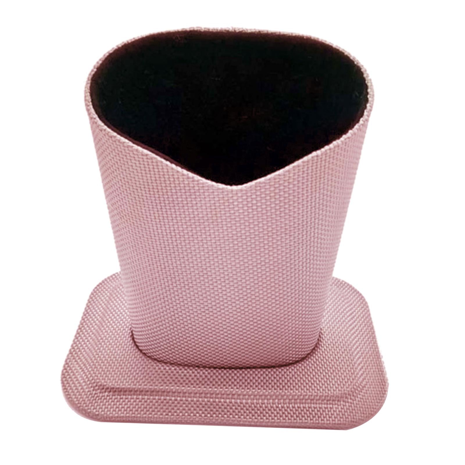 Soft Lined Glasses Desk Holder Eyeglasses Spectacles Eyewear Stand Pink
