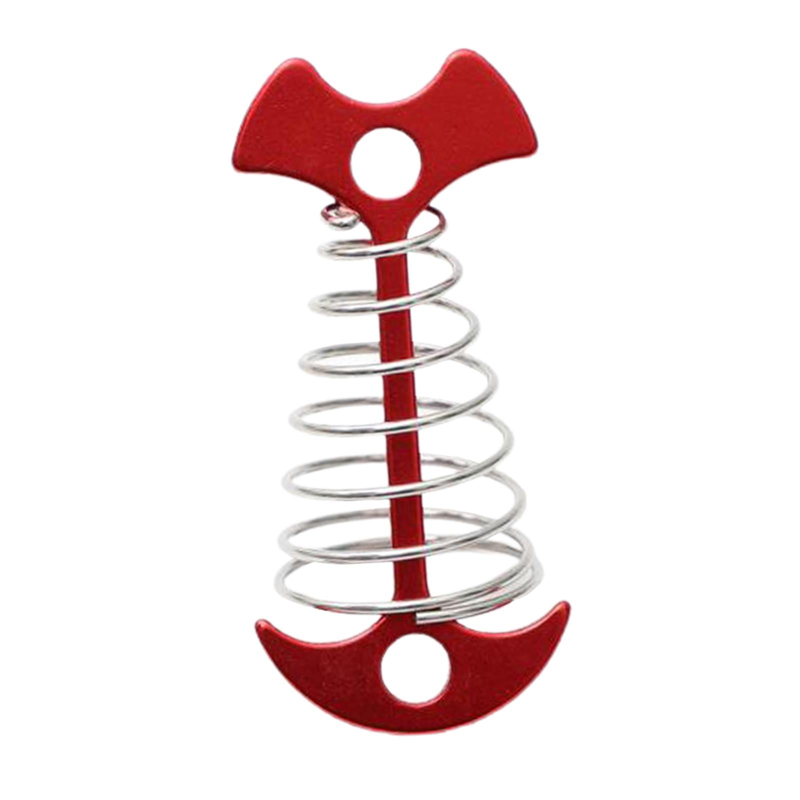 Durable Tent Rope Tensioners Fishbone Deck Anchor Peg Stakes  S  36x67x8cm