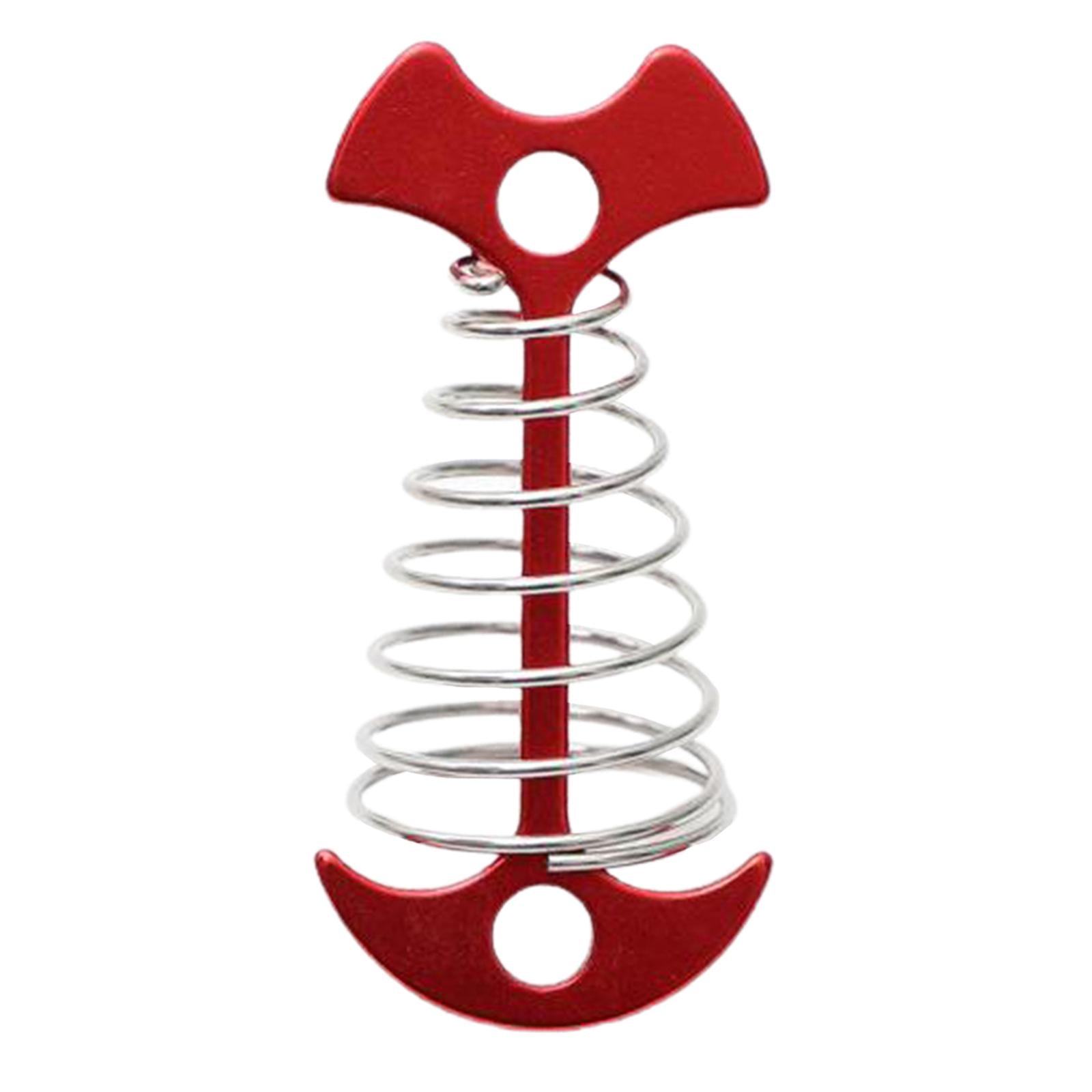 Durable Tent Rope Tensioners Fishbone Deck Anchor Peg Stakes  L  34x76x8cm