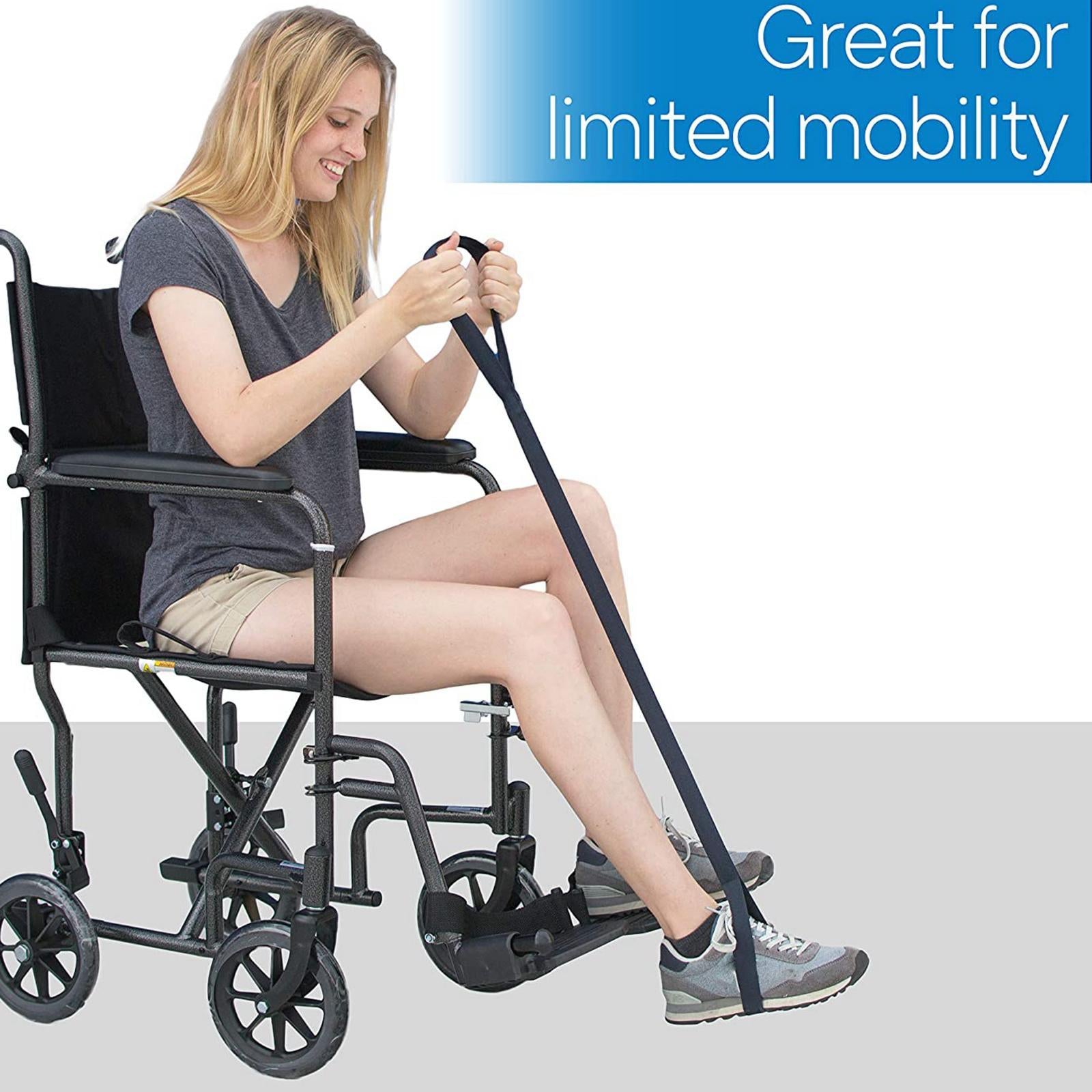 44 Leg Lifter Strap Foot Lifter for Adult Elderly Handicap"