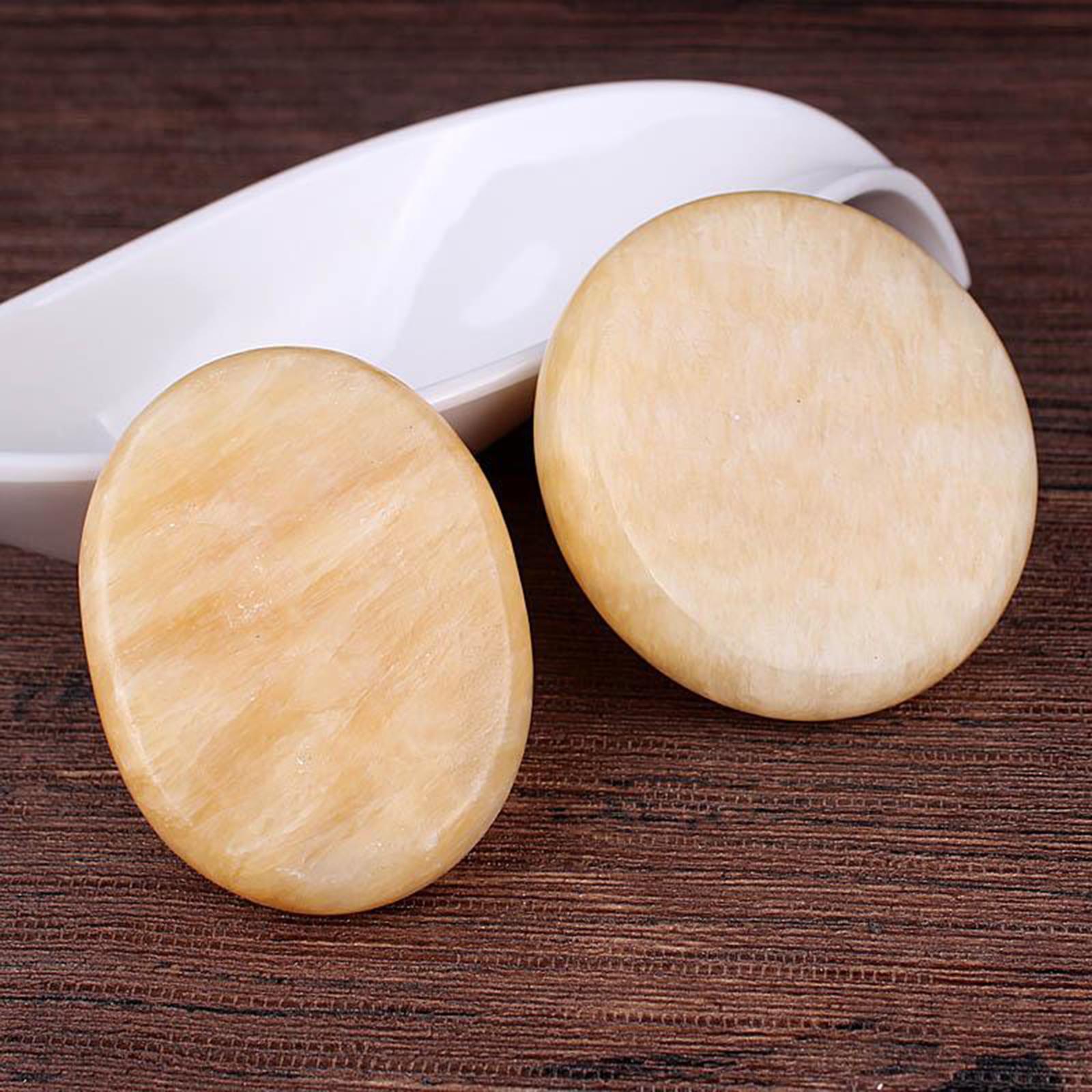 Hot Massage Stone Warmer Rock Spa Massage Therapy Relax Stress Relief 6x8cm