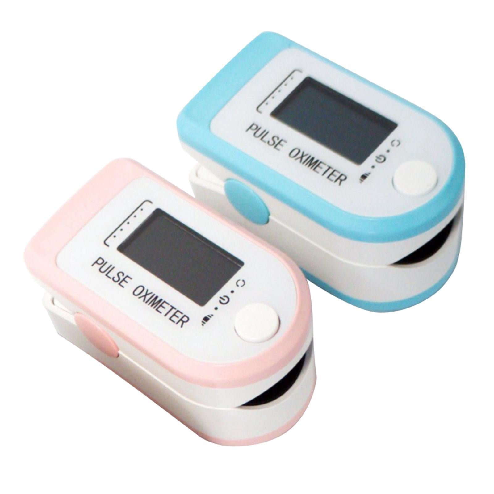 Fingertip Pulse Oximeter Blood Oxygen SpO2 Saturation Finger Monitor Blue