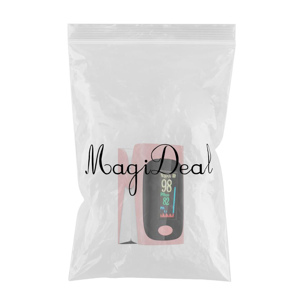 TFT Display Fingertip Pulse Oximeter SpO2 pink
