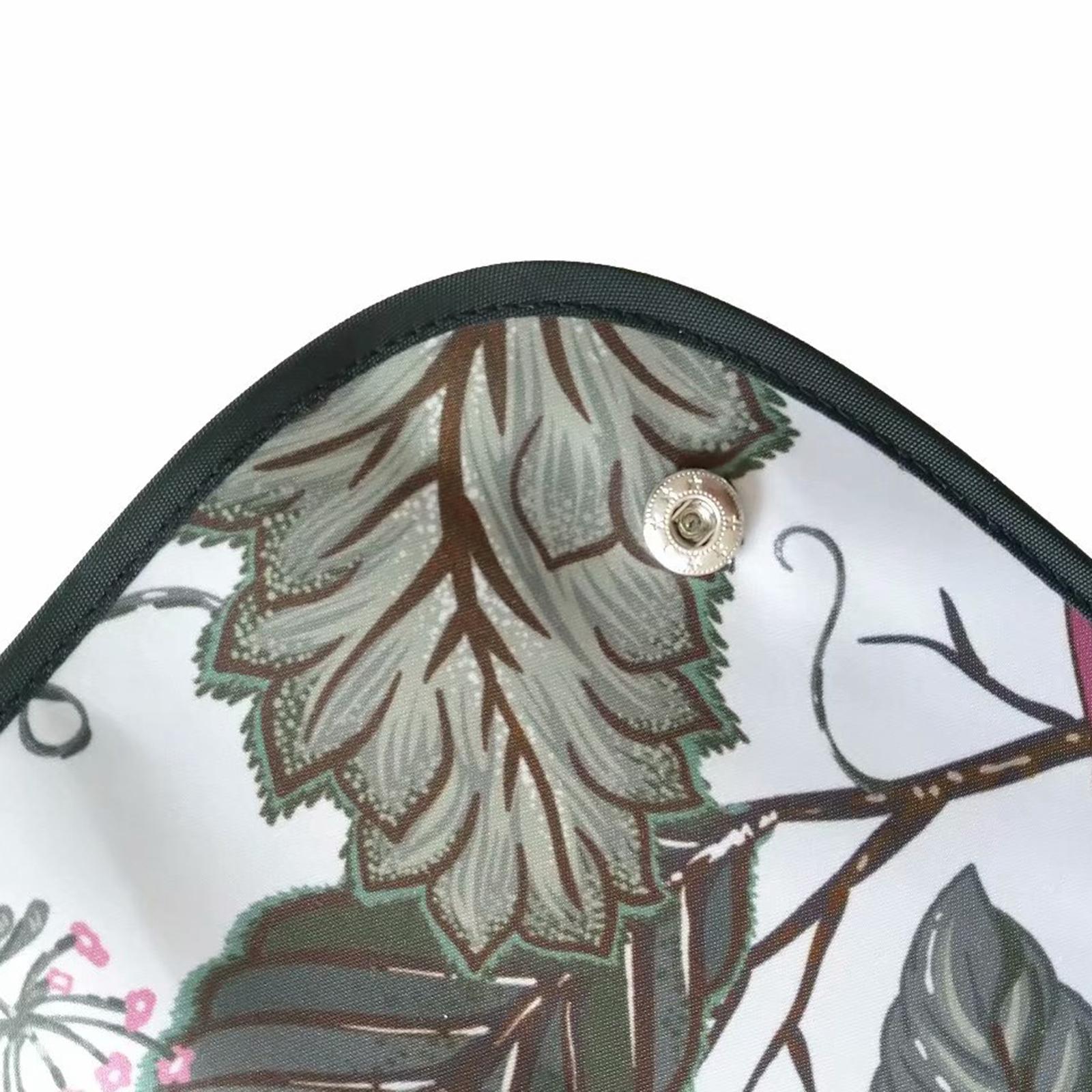 Mealtime Waterproof Printing Cotton Cloth Bib for Women Seniors Disabled type 2