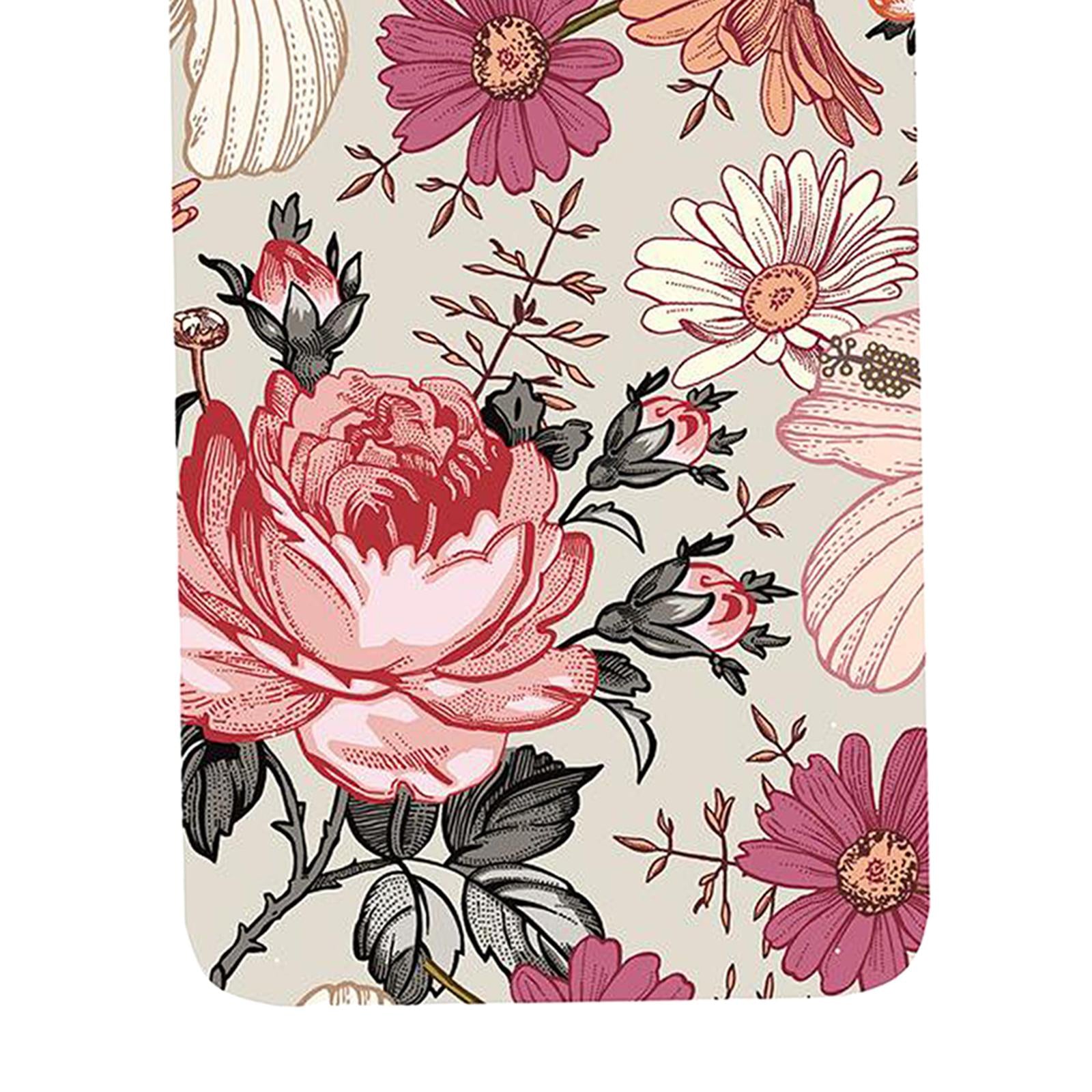 Mealtime Waterproof Printing Cotton Cloth Bib for Women Seniors Disabled type 5