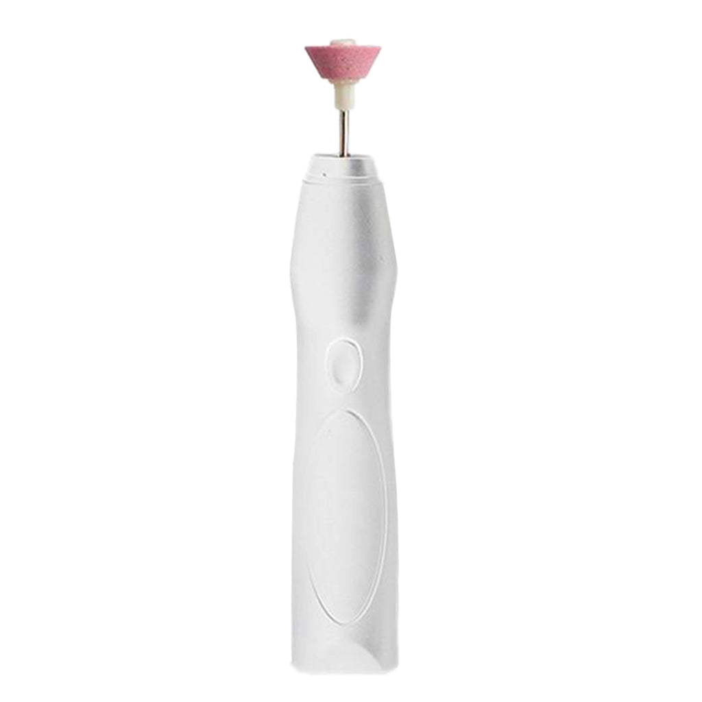 Electric Nail Drill Machine Pedicure with 3Pcs Nail Drill Bits for Home Use