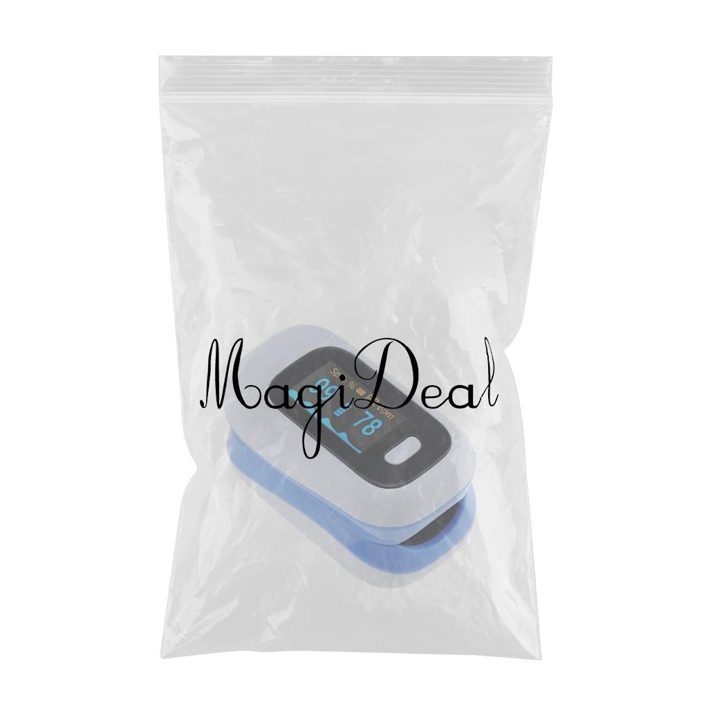 Digital Fingertip Pulse Oximeter Oxygen Saturation Heart rate monitor Blue