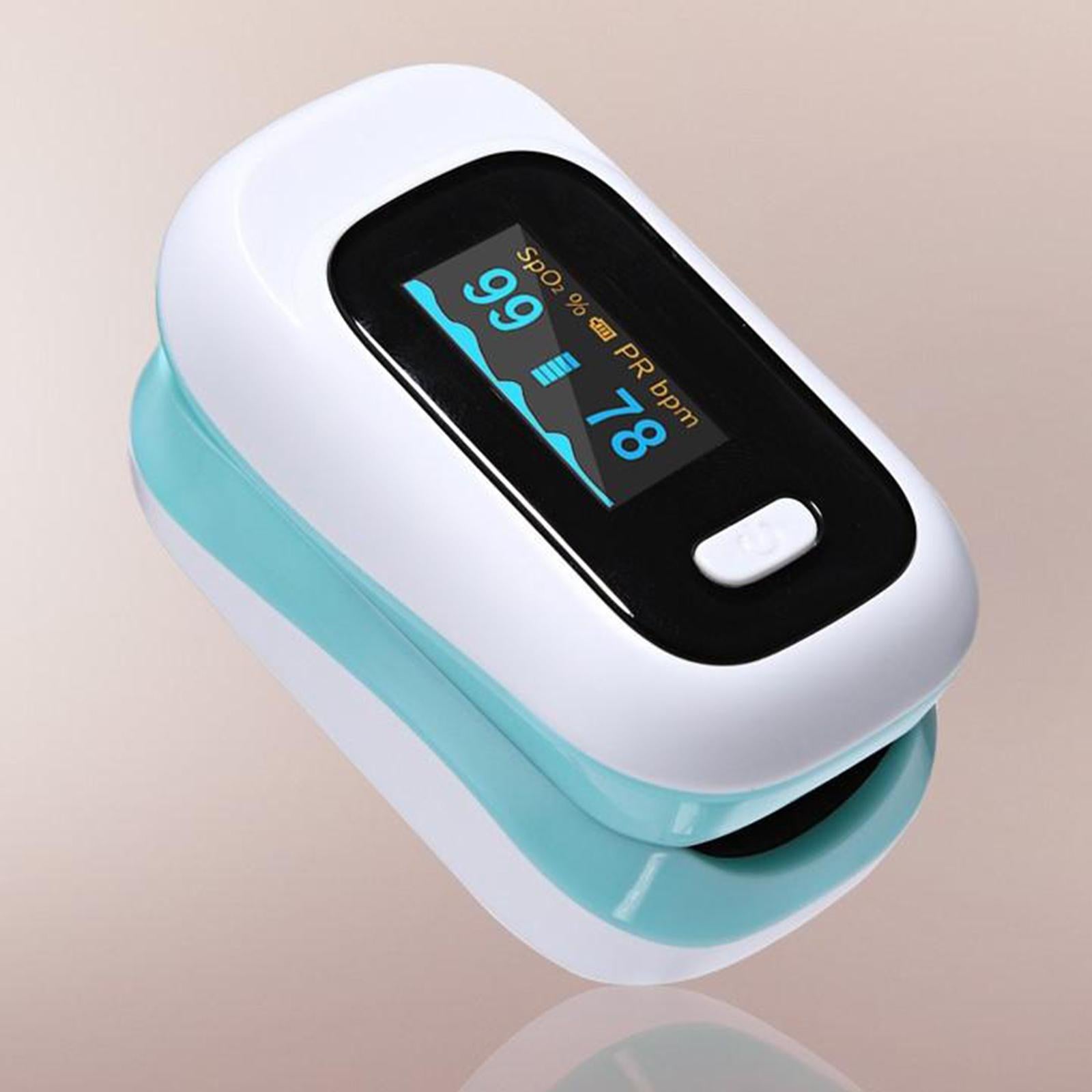 Digital Fingertip Pulse Oximeter Oxygen Saturation Heart rate monitor Green