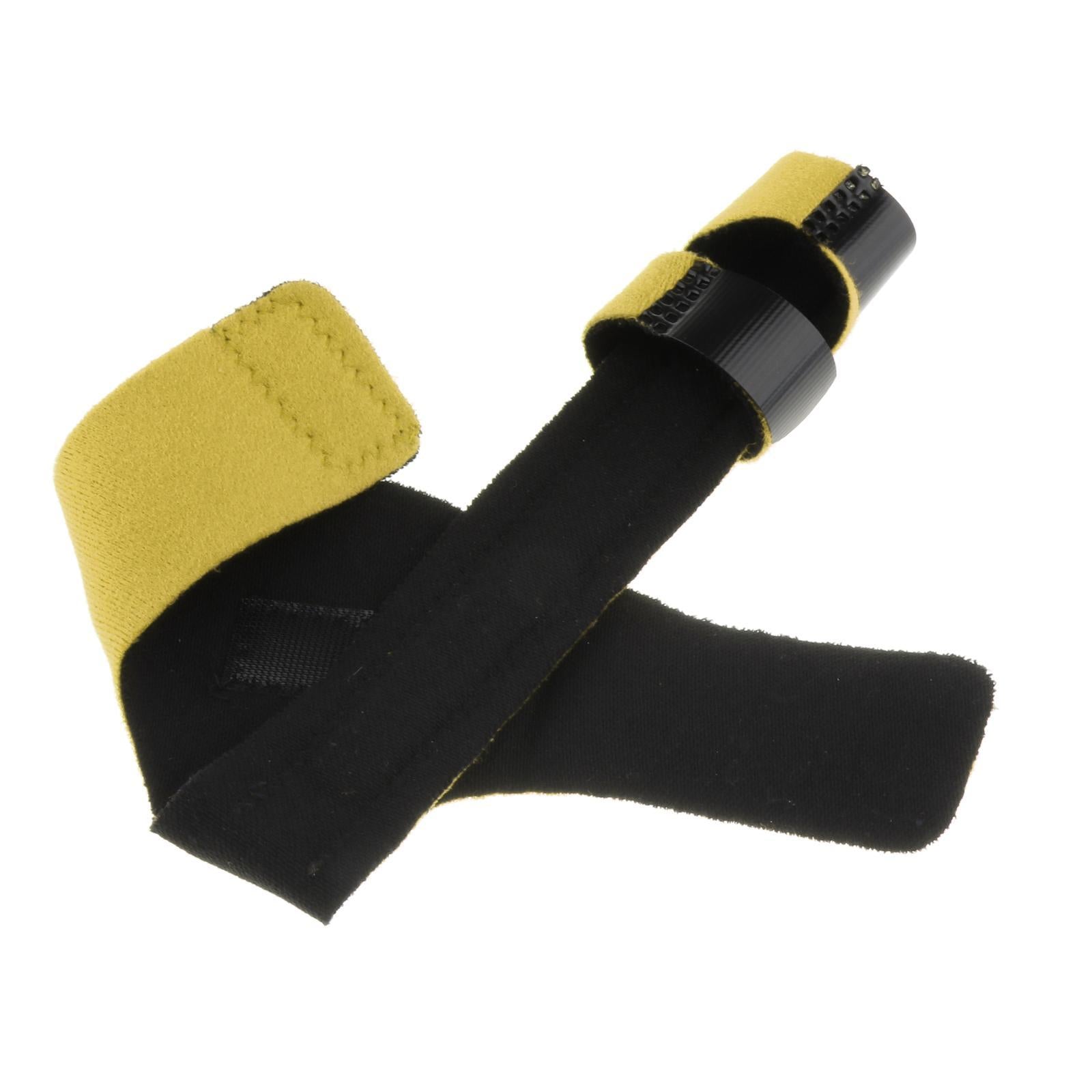 Trigger Finger Splint Brace Corrector Joint Fix Support Breathable Yellow