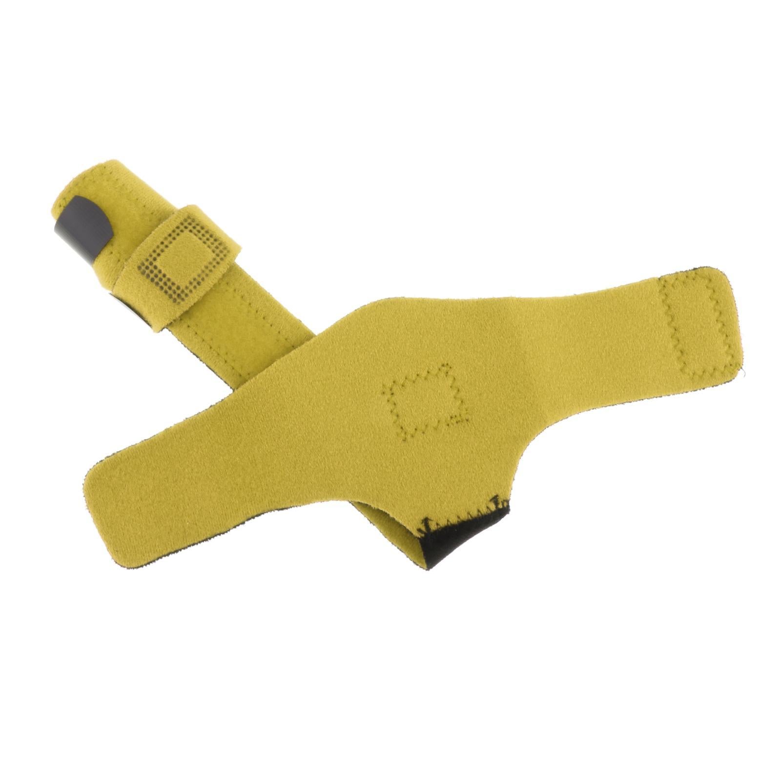 Trigger Finger Splint Brace Corrector Joint Fix Support Breathable Yellow