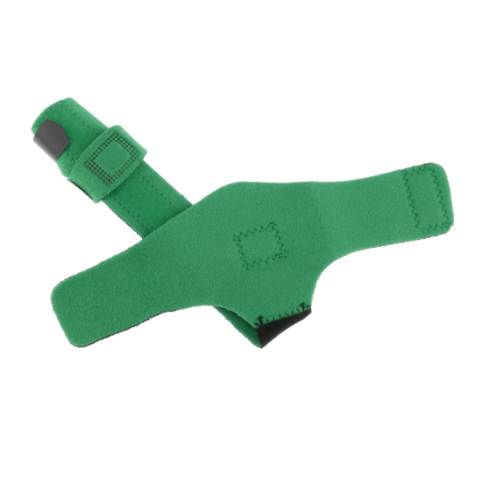 Trigger Finger Splint Brace Corrector Joint Fix Support Breathable Green