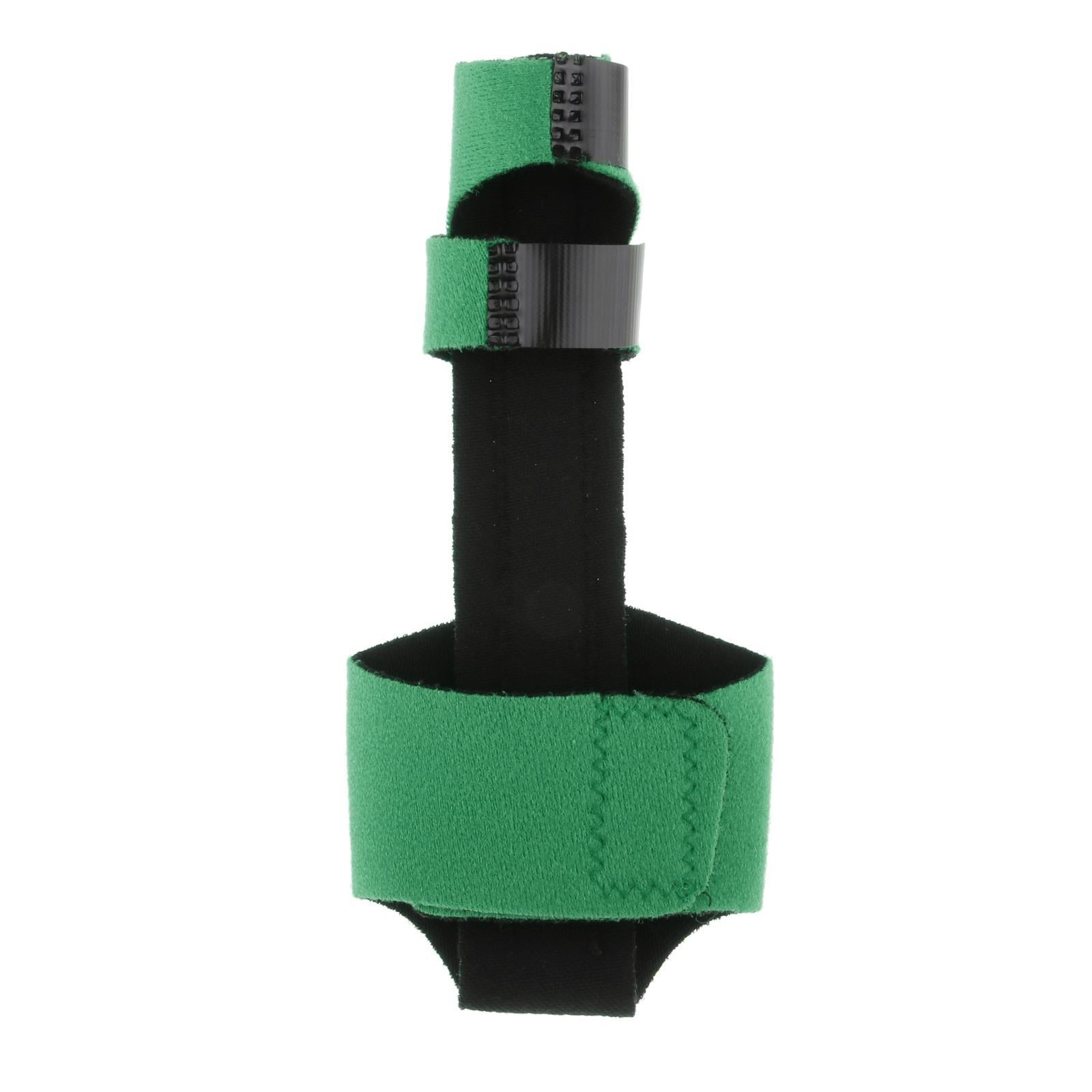 Trigger Finger Splint Brace Corrector Joint Fix Support Breathable Green