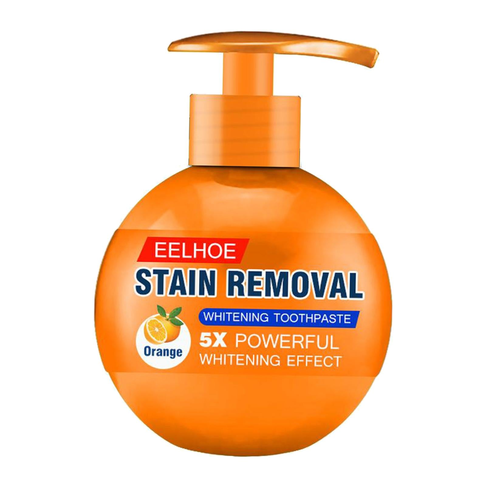 Fruit Flavor Baking Soda Toothpaste Strong Cleaning Stain Orange