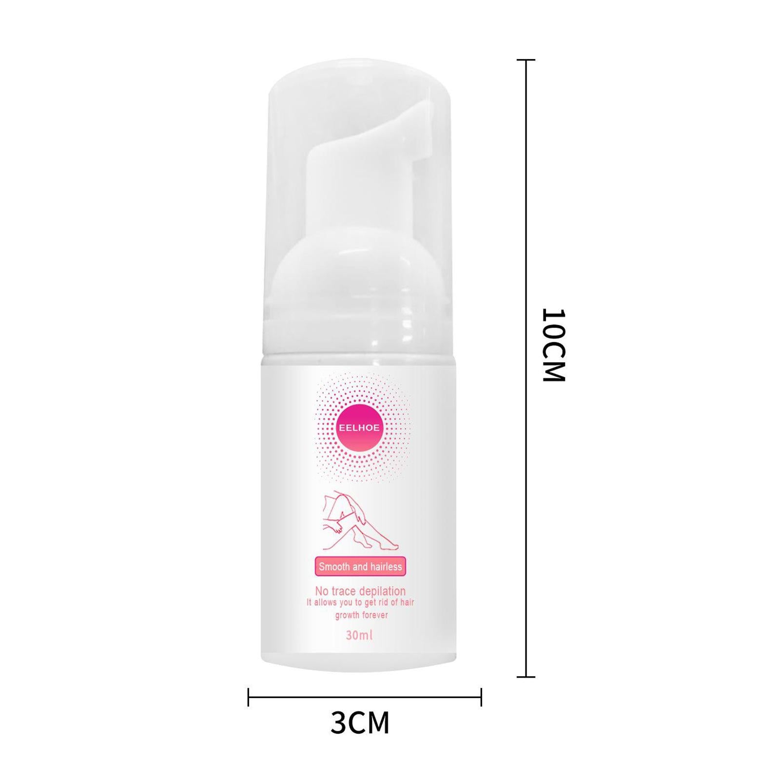 30/100ml Depilatory Painless Hair Removal Spray Mousse Smooth Skin Leg 30ml