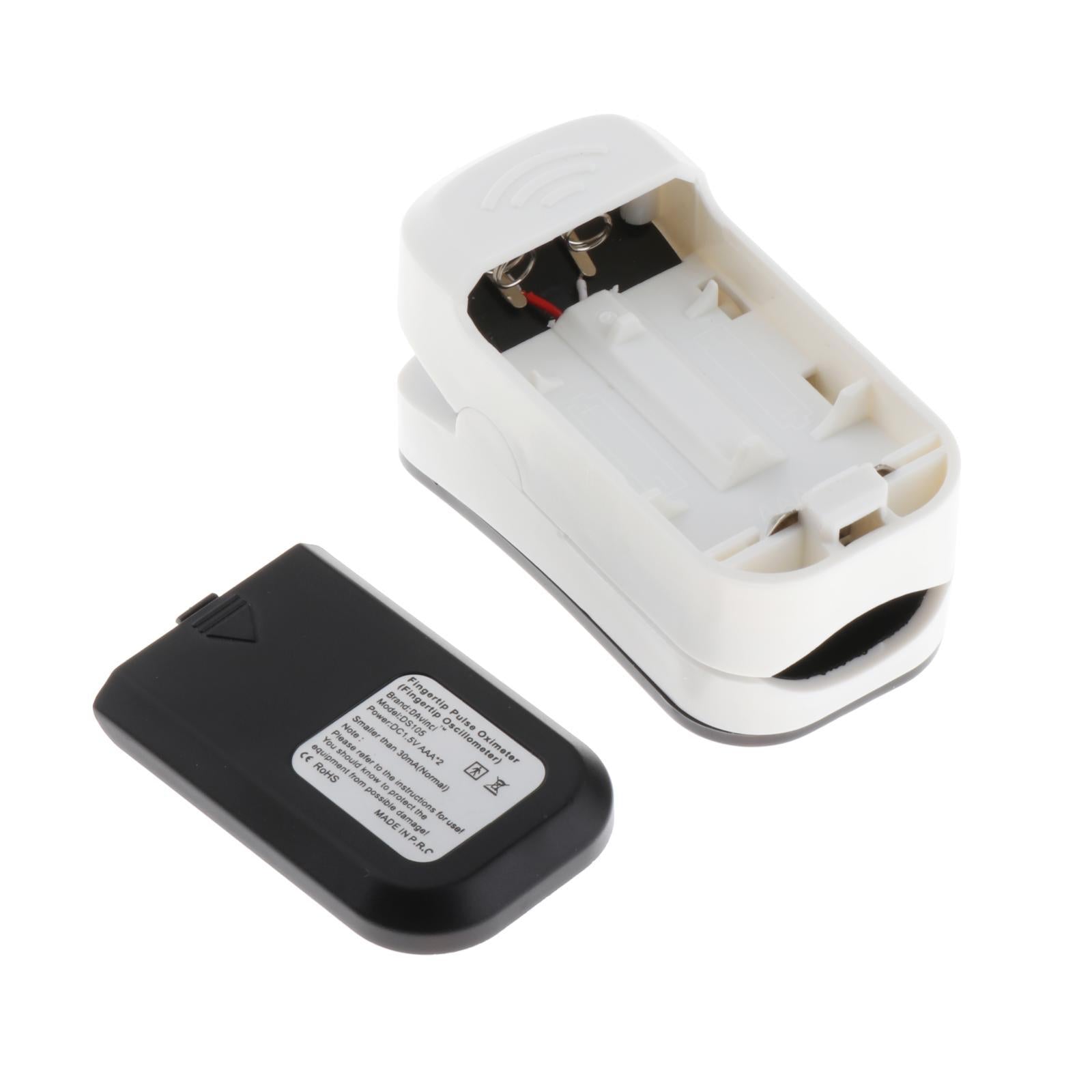 Portable LED Finger Tip Oximeter Blood Oxygen Saturation Monitor