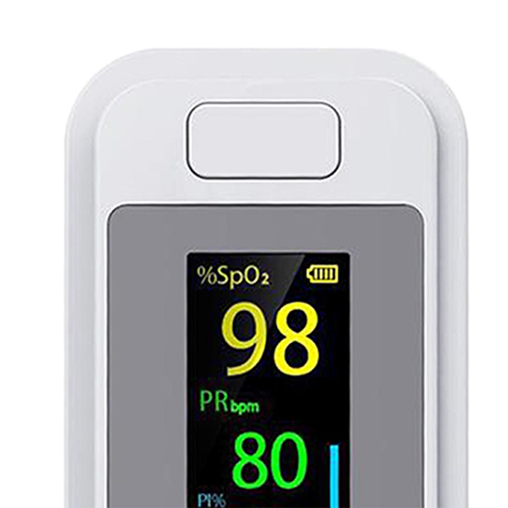 Fingertip Pulse Oximeter Oxygen SpO2 Saturation Monitor for Family Travel
