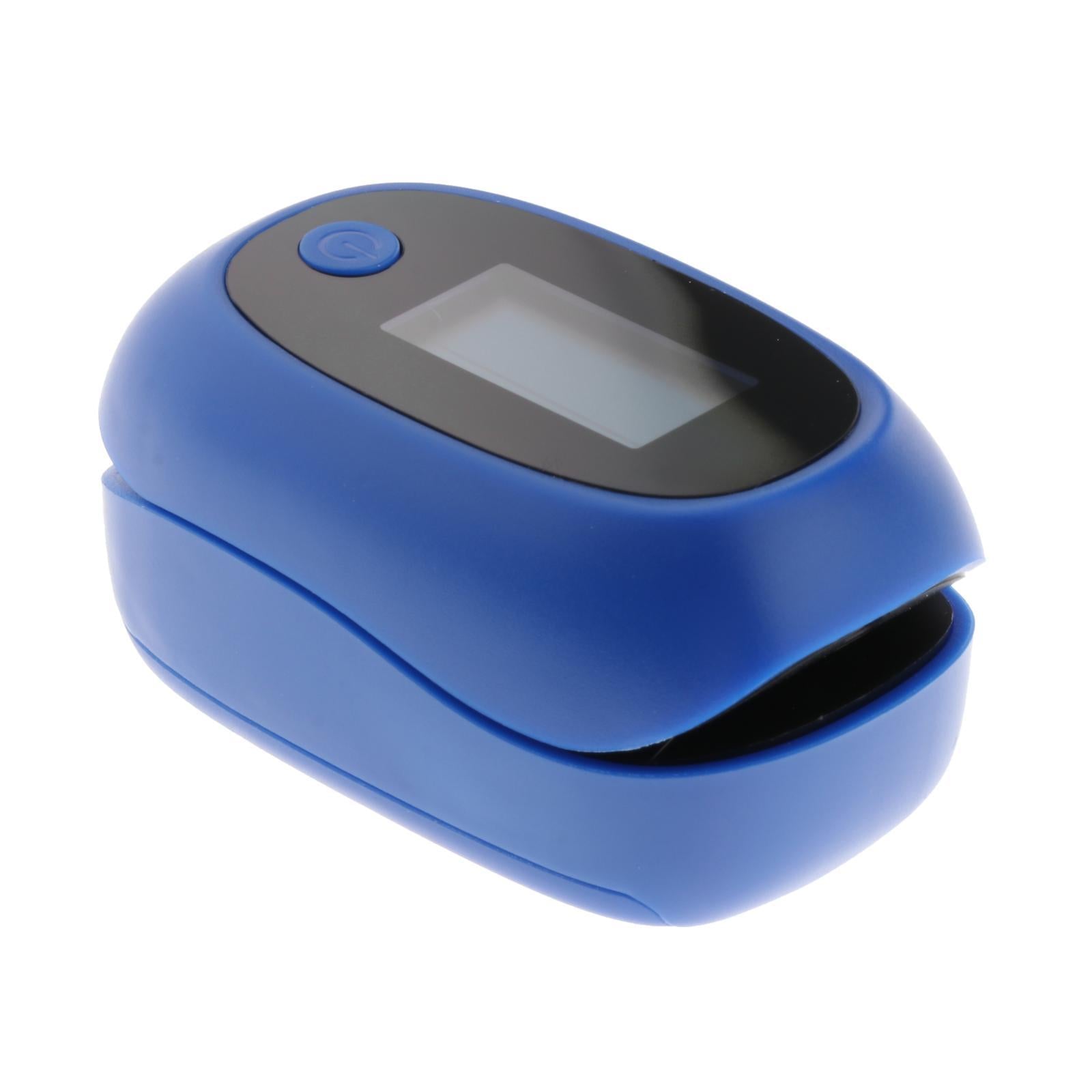 Digital Blood Oxygen Saturation Monitor Dual Color for Sports Aviation Purple
