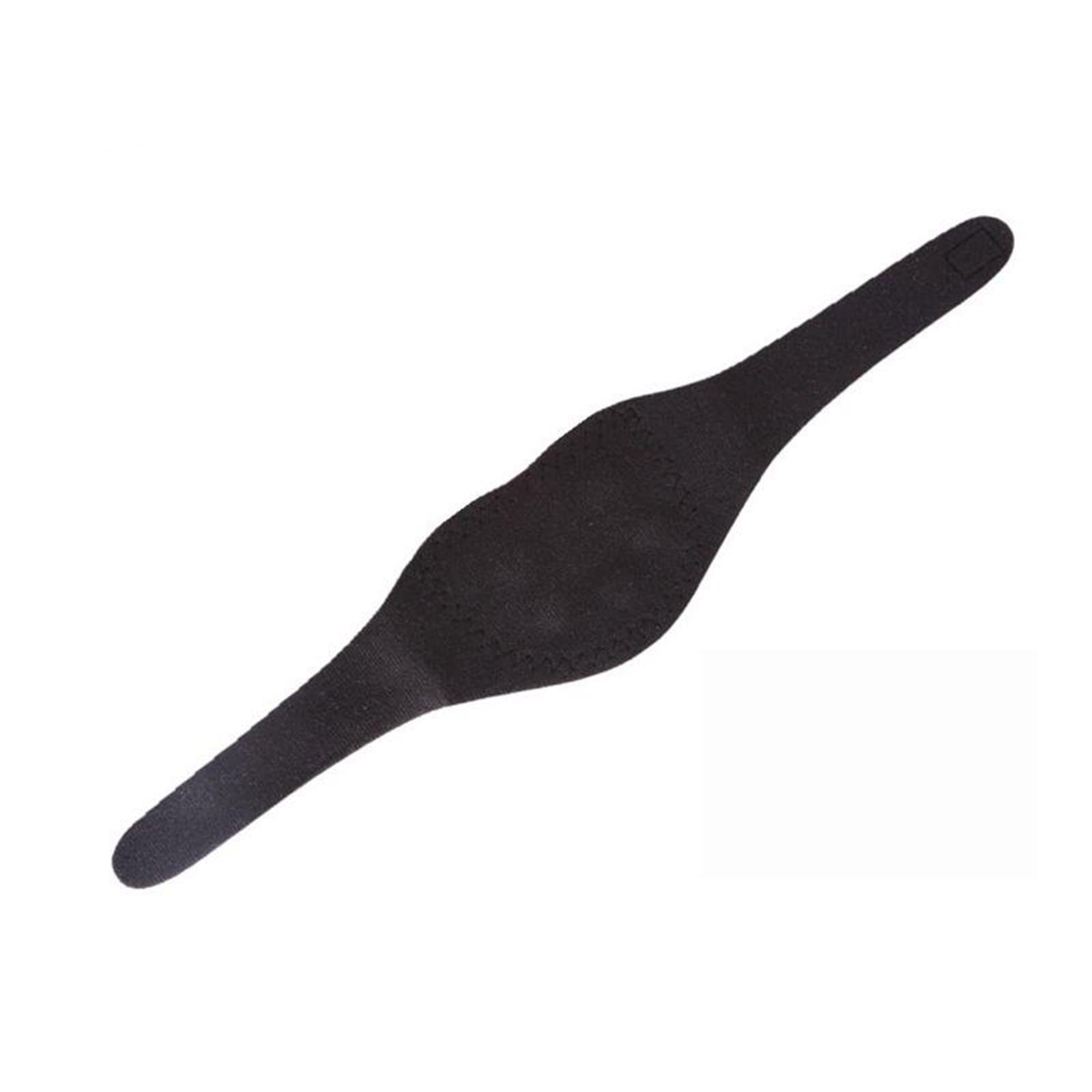 Tourmaline Portable Self Heating Neck Wrap for Pain Relief Sleep Car Travel black