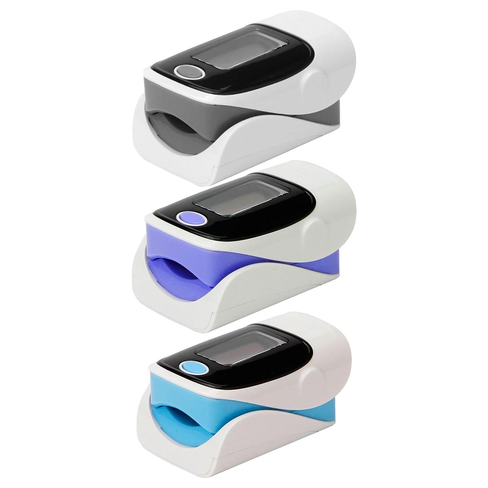 Finger Tip Pulse Oximeter Blood Oxygen Sensor Meter SpO2 Monitor  Blue