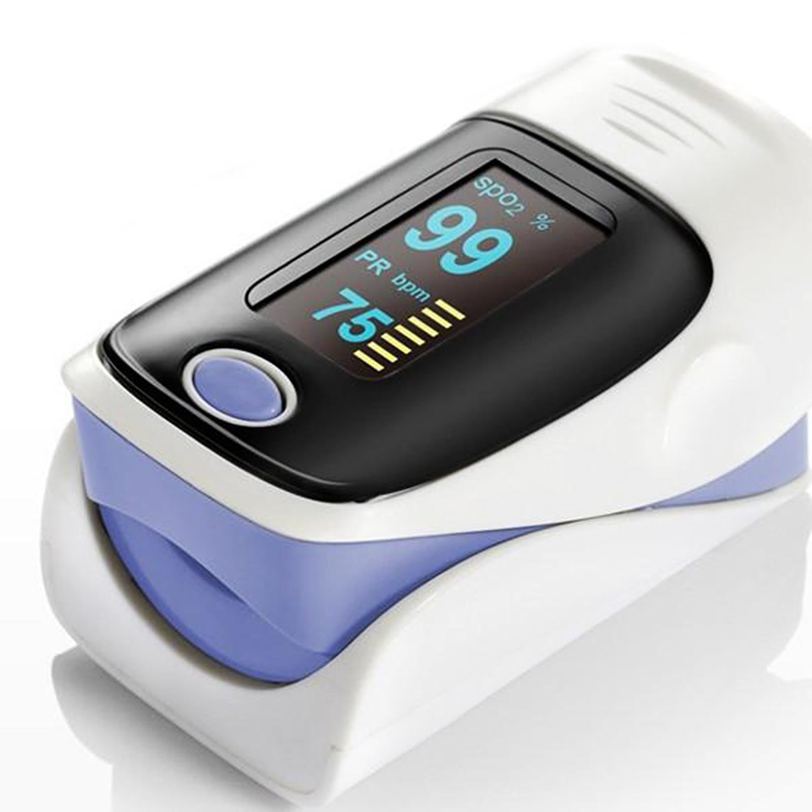 Finger Tip Pulse Oximeter Blood Oxygen Sensor Meter SpO2 Monitor  Purple