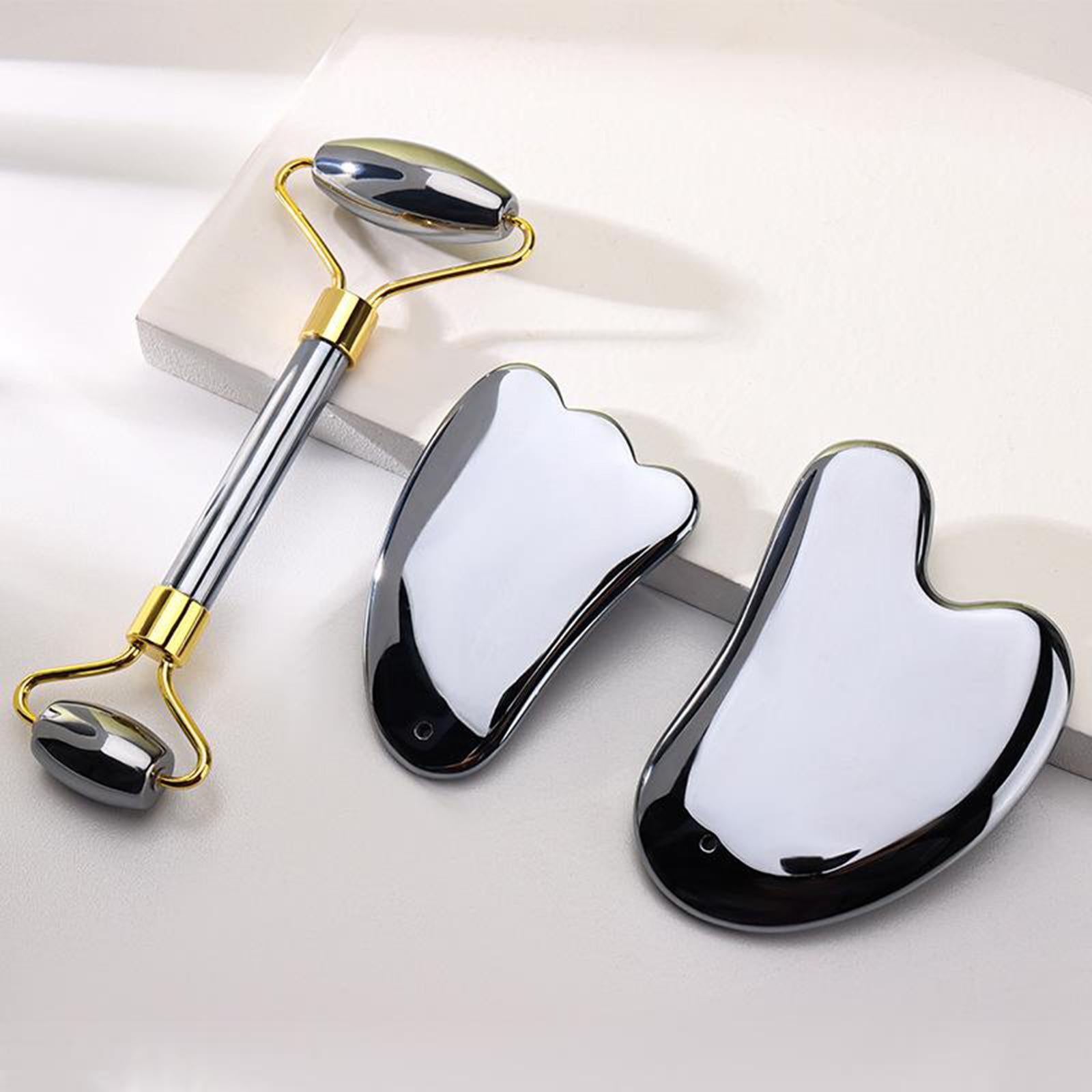 Jade Face Massage Roller Beauty Neck Body Scraping Board Scraping board1