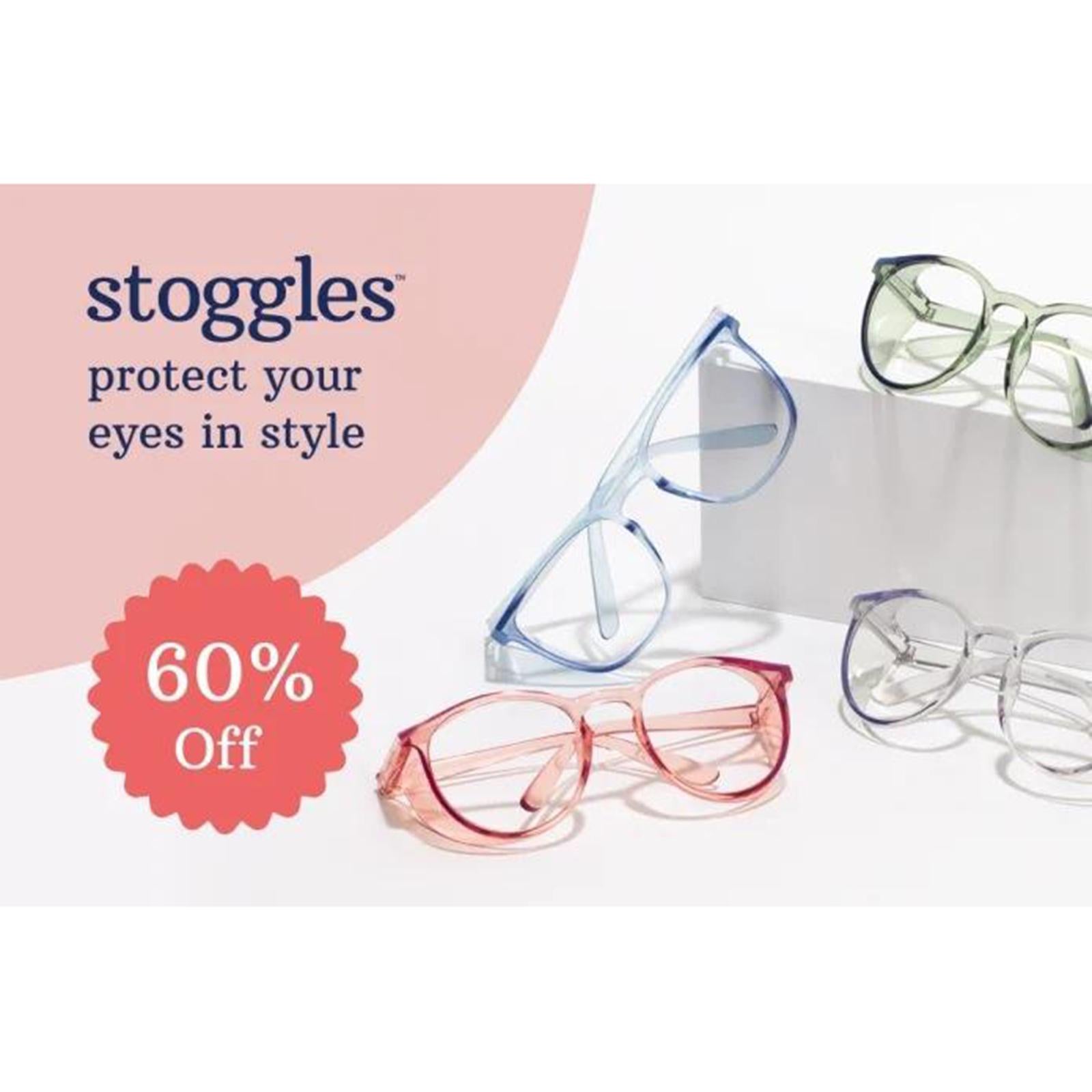 Safety Glasses with Clear Anti Fog Wrap-Around HD Lenses Workplaces pink