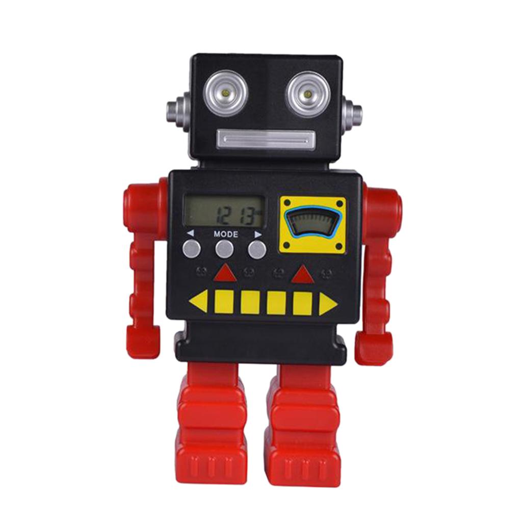 Robot Piggy Bank Target Setting Safe Saving Box for Children Boys Girls