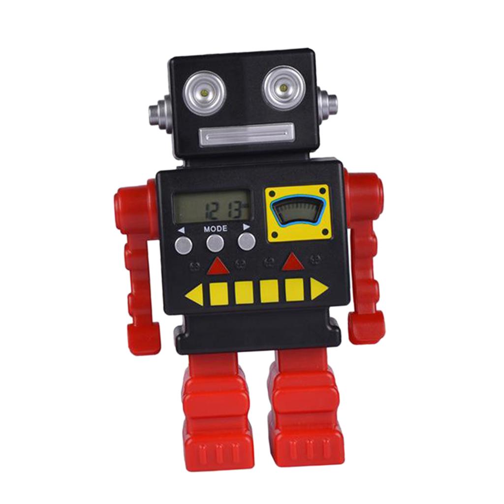 Robot Piggy Bank Target Setting Safe Saving Box for Children Boys Girls