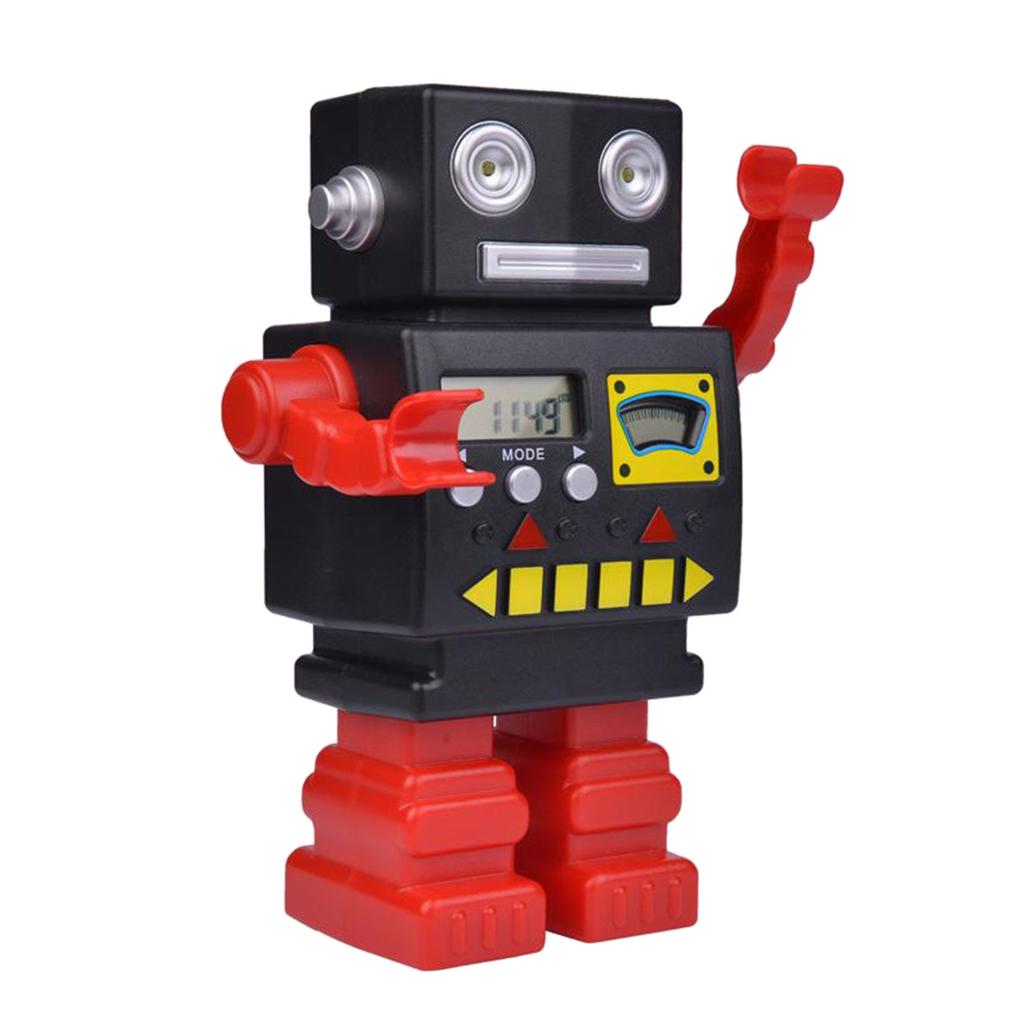 Robot Piggy Bank Target Setting Safe Saving Box for Children Boys Girls