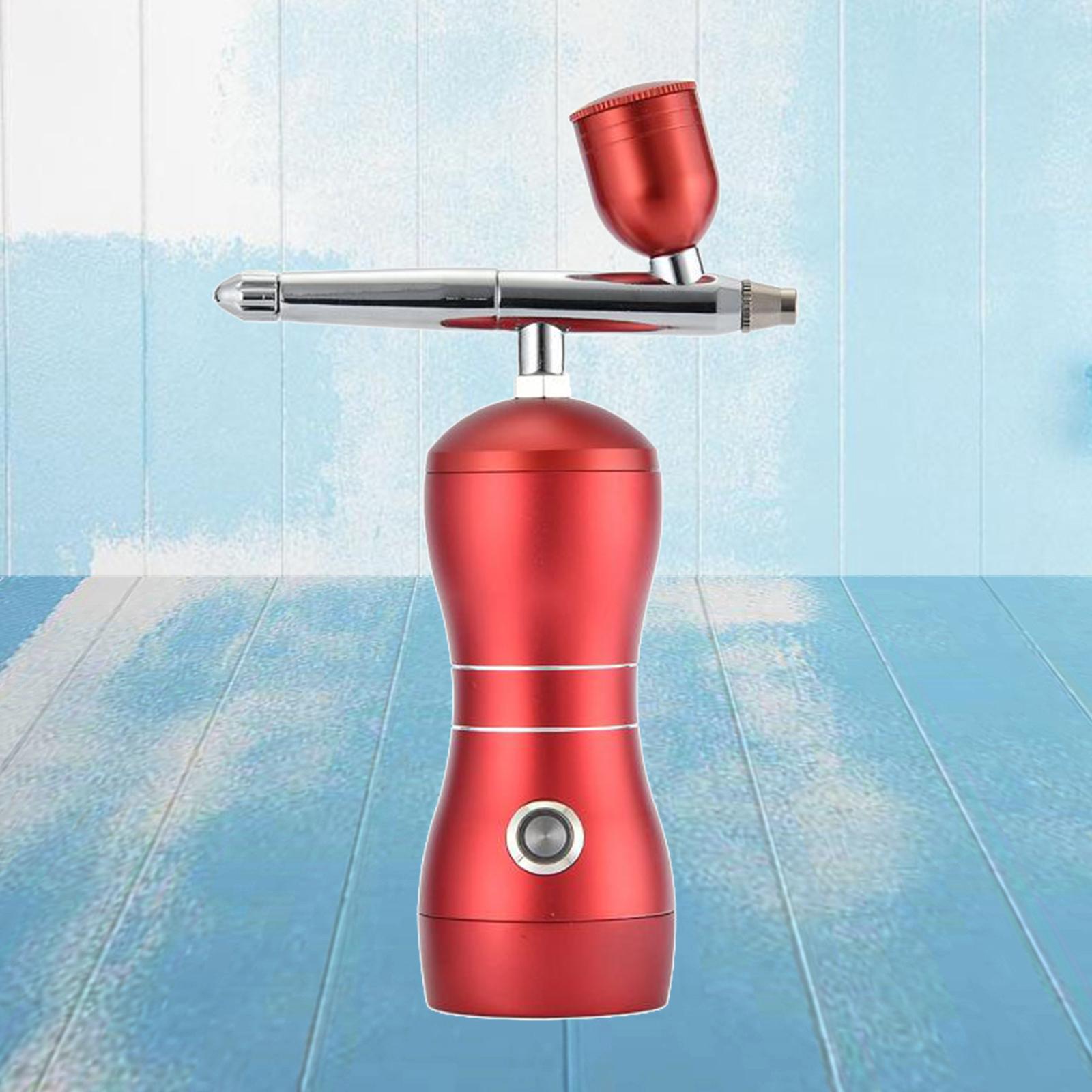 High Pressure Nano Facial Spray Gun for Facial Moisturizing Wrinkle Remove red