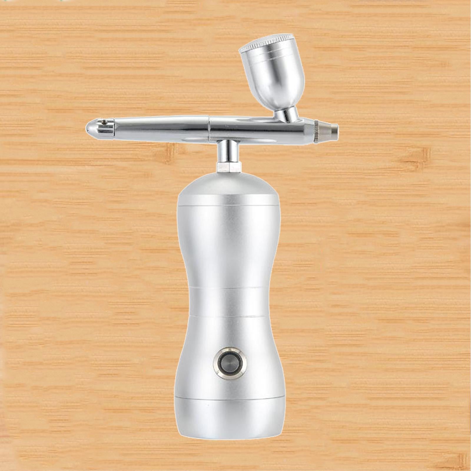 High Pressure Nano Facial Spray Gun for Facial Moisturizing Wrinkle Remove silver
