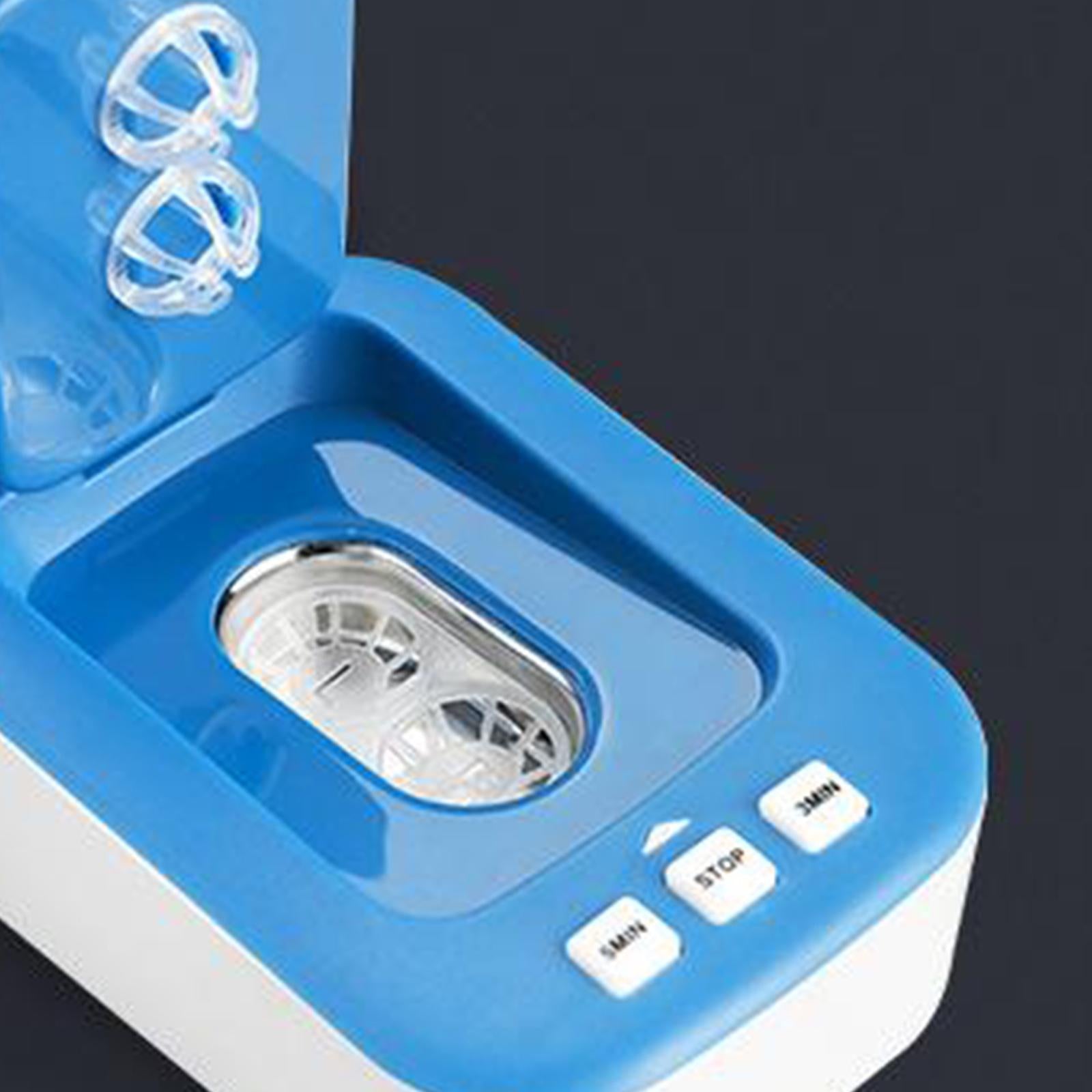 Contact Lens Cleaner Machine Fast Vibration for Soft Lens RGP Lens  blue