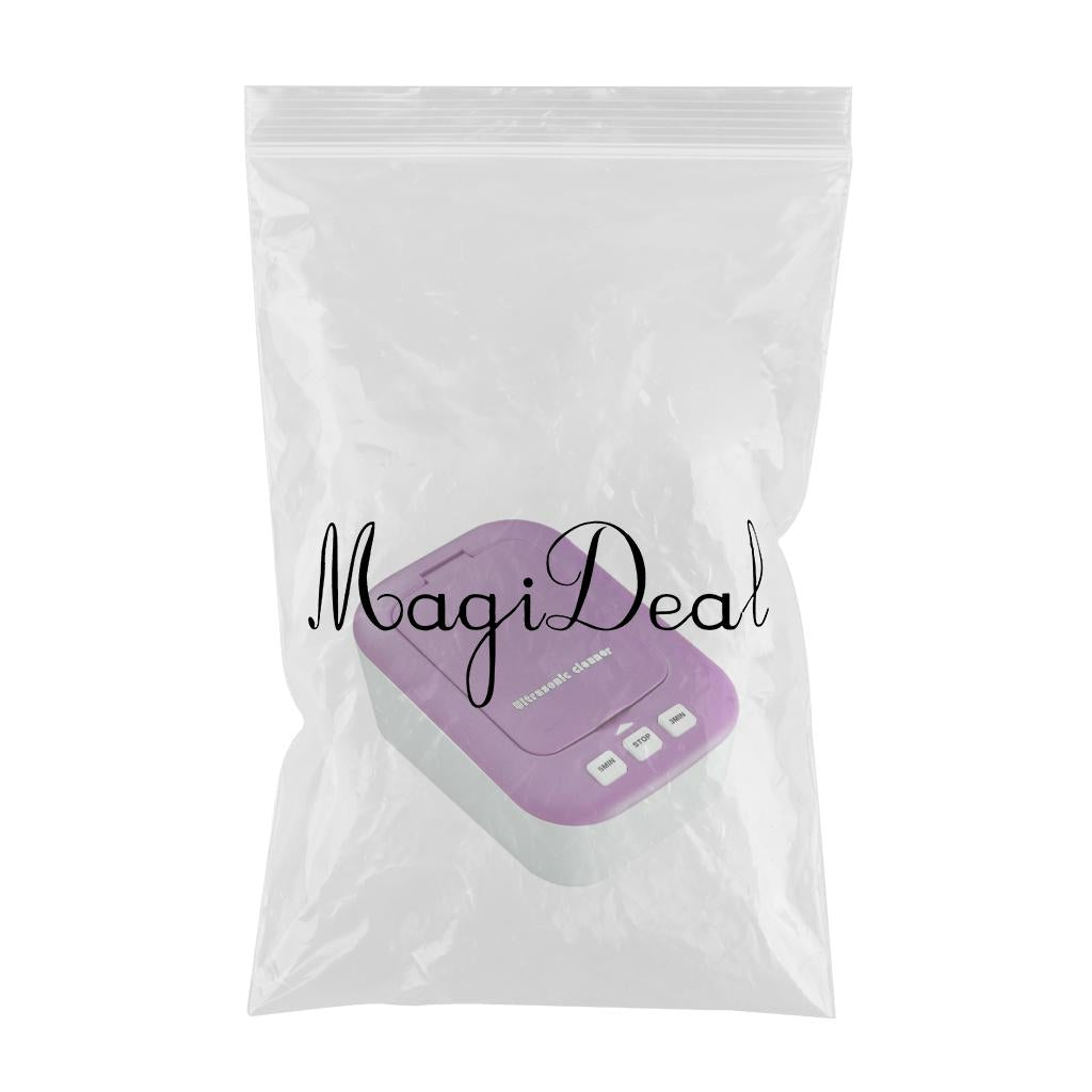 Contact Lens Cleaner Machine Fast Vibration for Soft Lens RGP Lens  purple