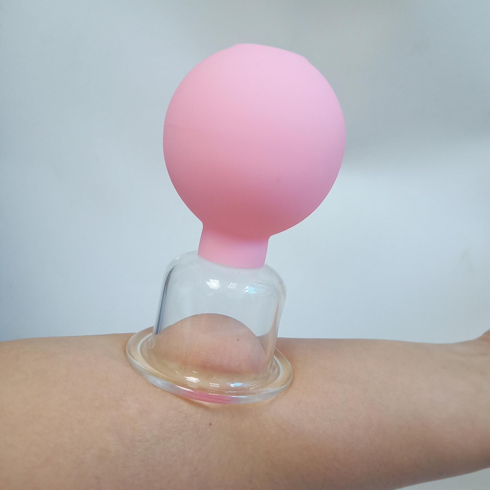 4Pieces Portable Massage Cupping Cup Home Eye Back Leg Full Body Message