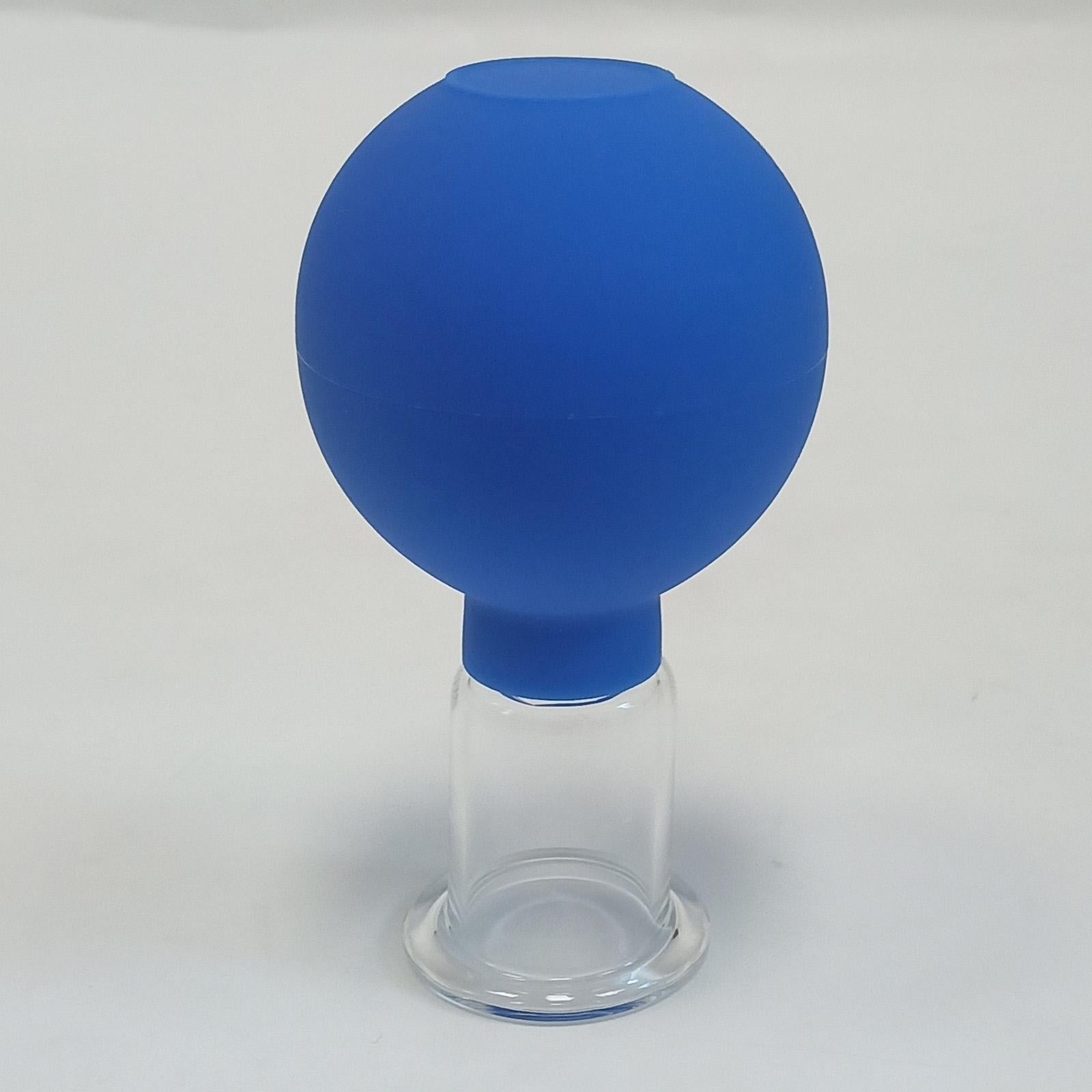 Glass Safety Vacuum Cupping for Massage Back Face Arm Back Chineses Therapy 1.37inch