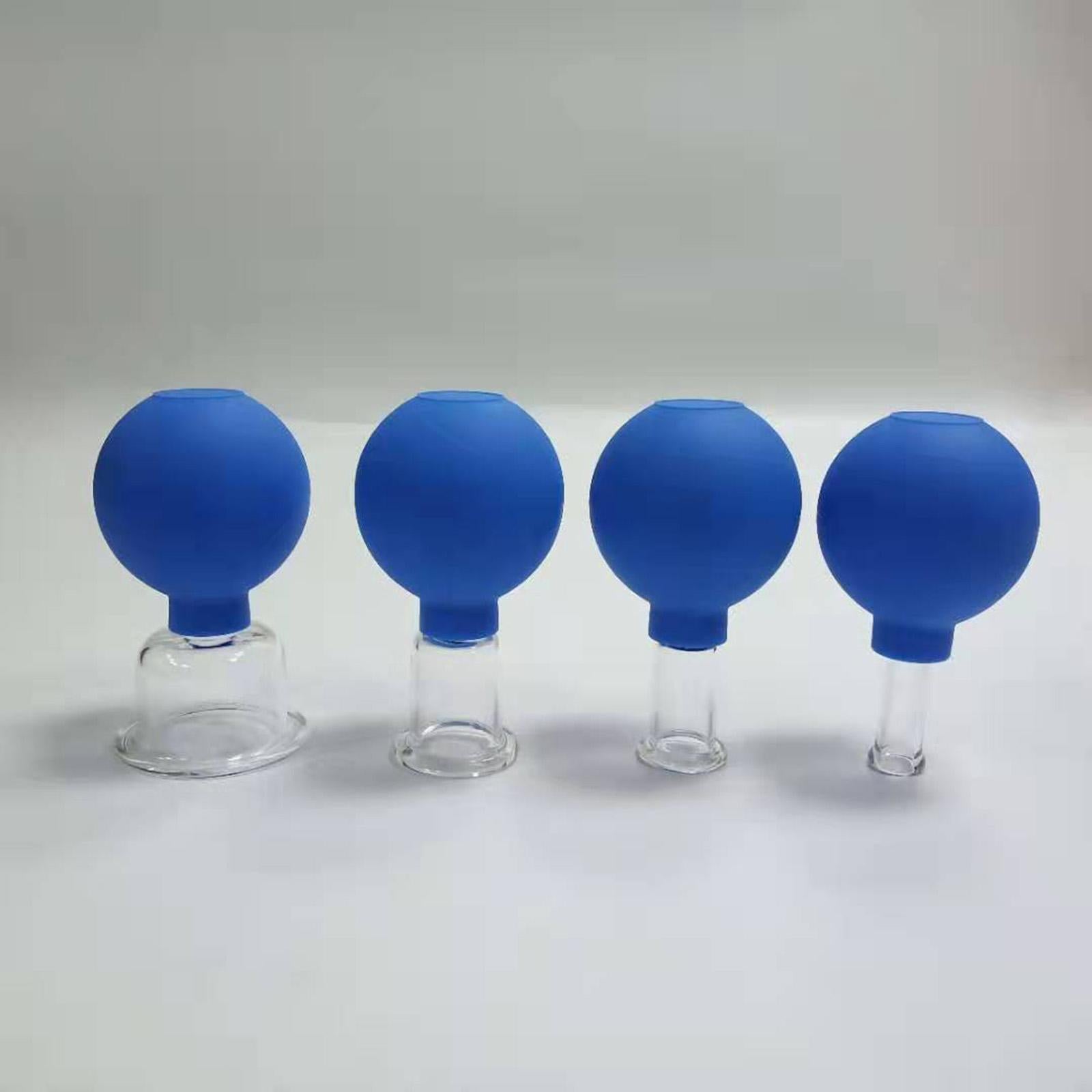 Glass Safety Vacuum Cupping for Massage Back Face Arm Back Chineses Therapy 2.08inch