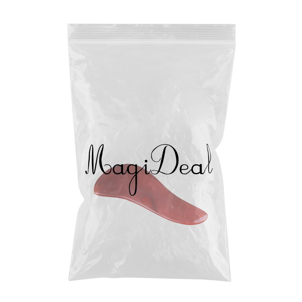 Red Jade Roller Gua Sha Scraping Massage Face Facial Tool Shape 05