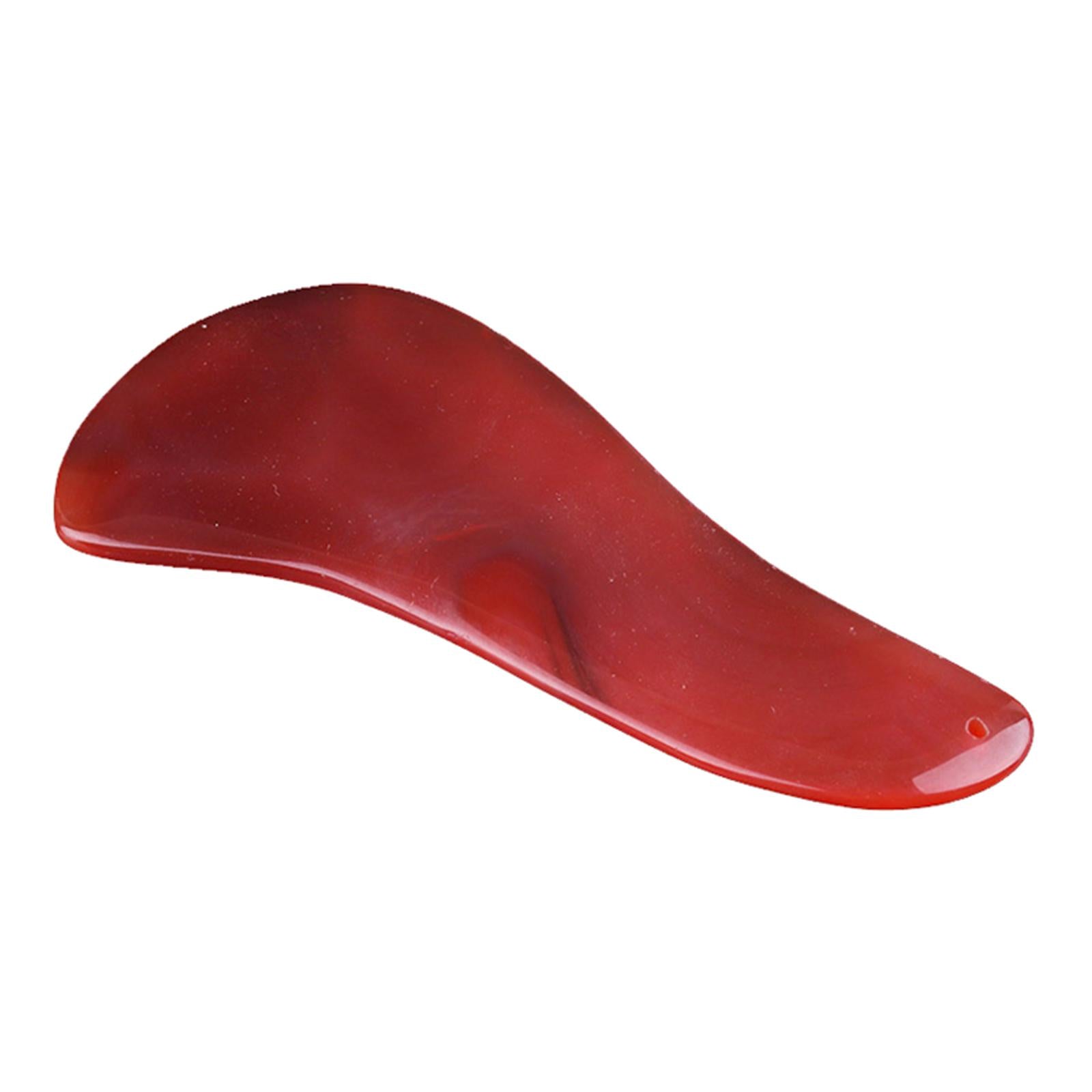 Red Jade Roller Gua Sha Scraping Massage Face Facial Tool Shape 05