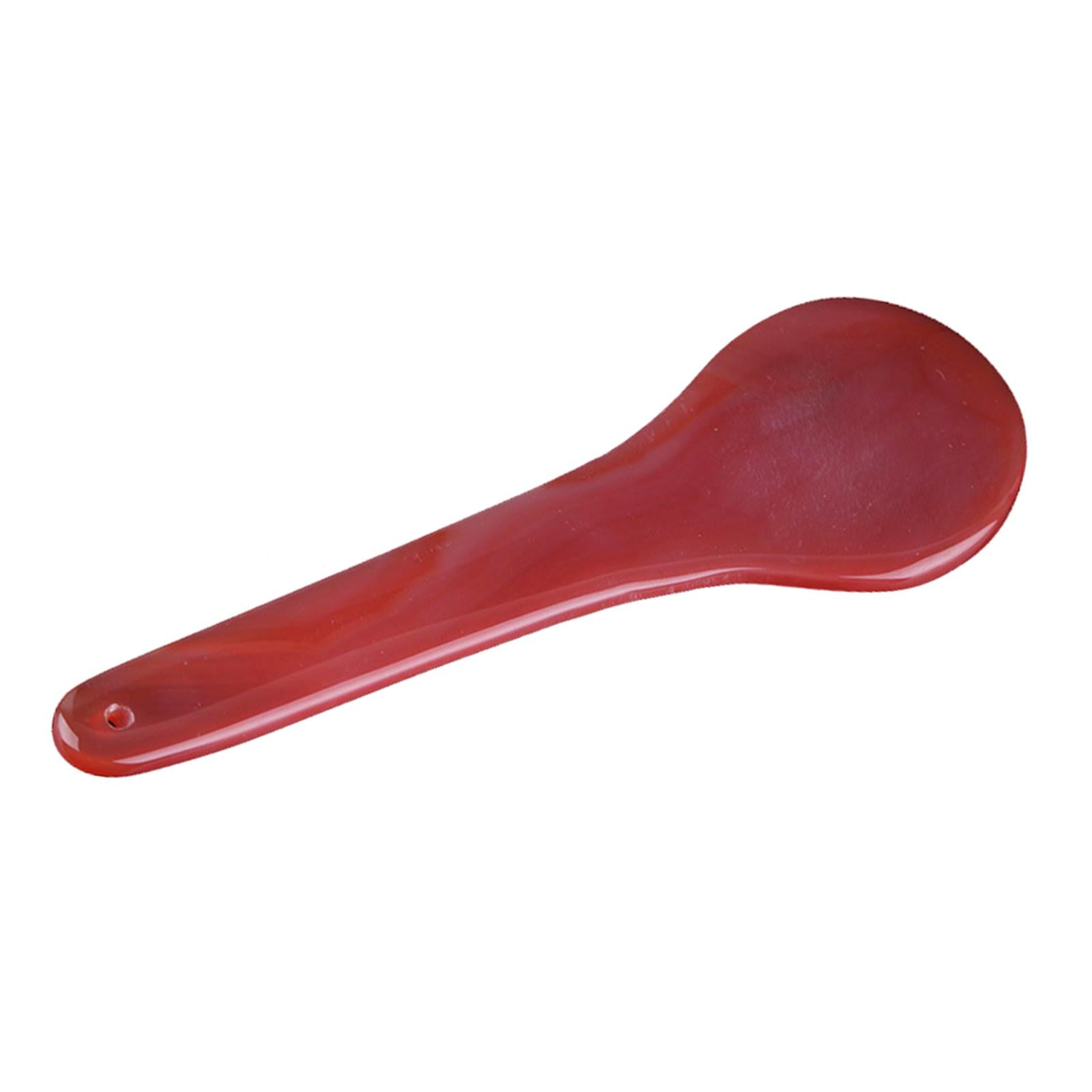 Red Jade Roller Gua Sha Scraping Massage Face Facial Tool Shape 06