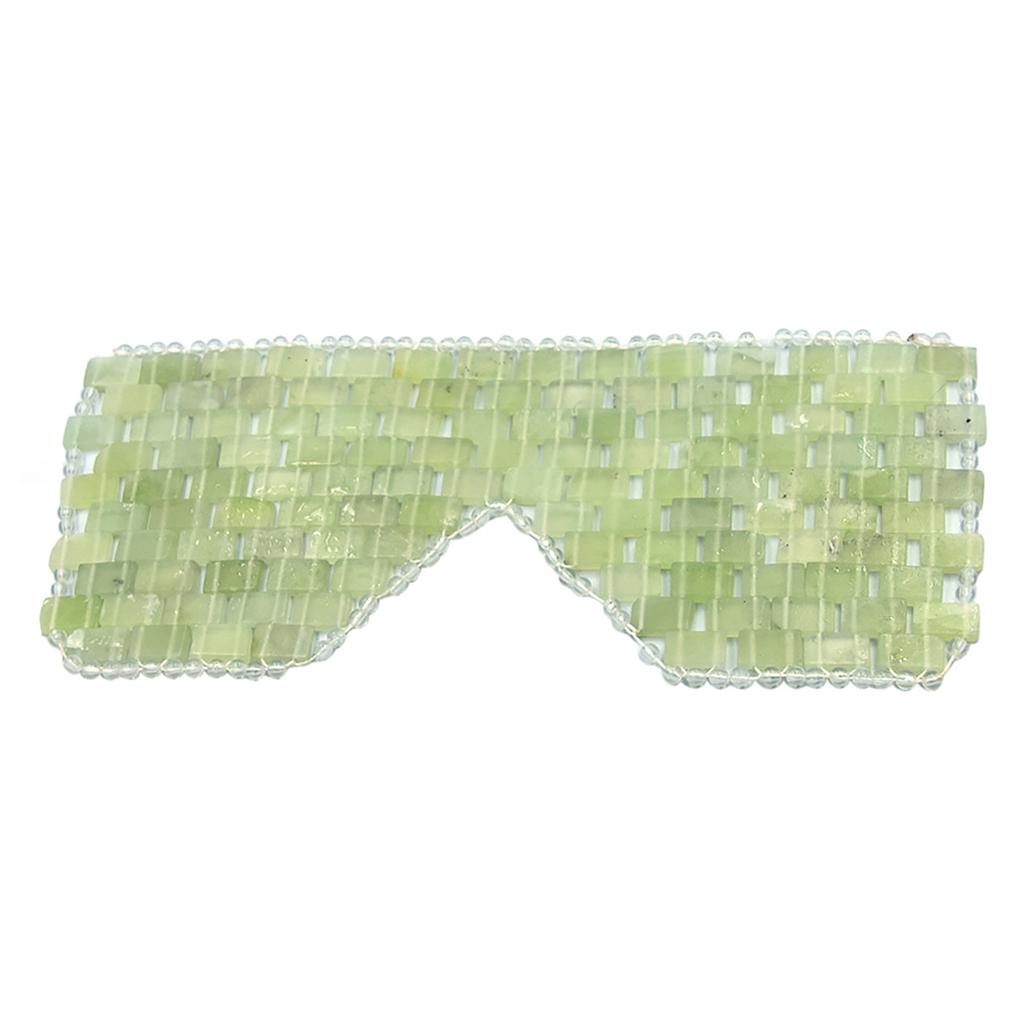 Cooling Jade Sleep Mask Eye Mask for Relaxation Dark Circles Remove wrinkles big close-line style