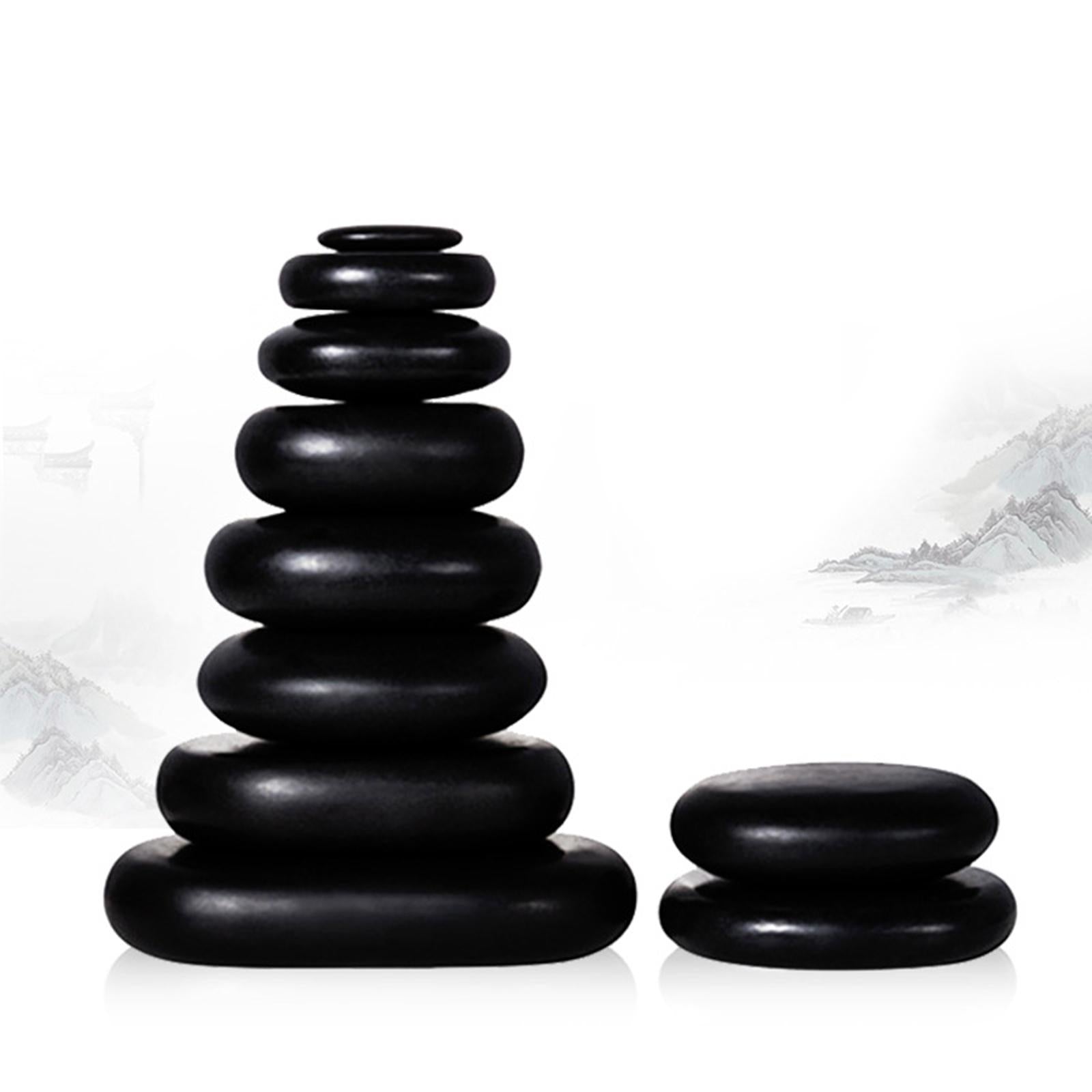 Natural Facial Spa Therapy Massage Stones Pain Relief Hot Stone 8x8x3cm
