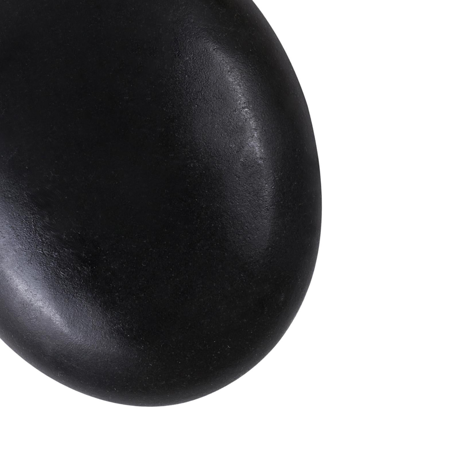 Natural Facial Spa Therapy Massage Stones Pain Relief Lava Basalt 9x7cm