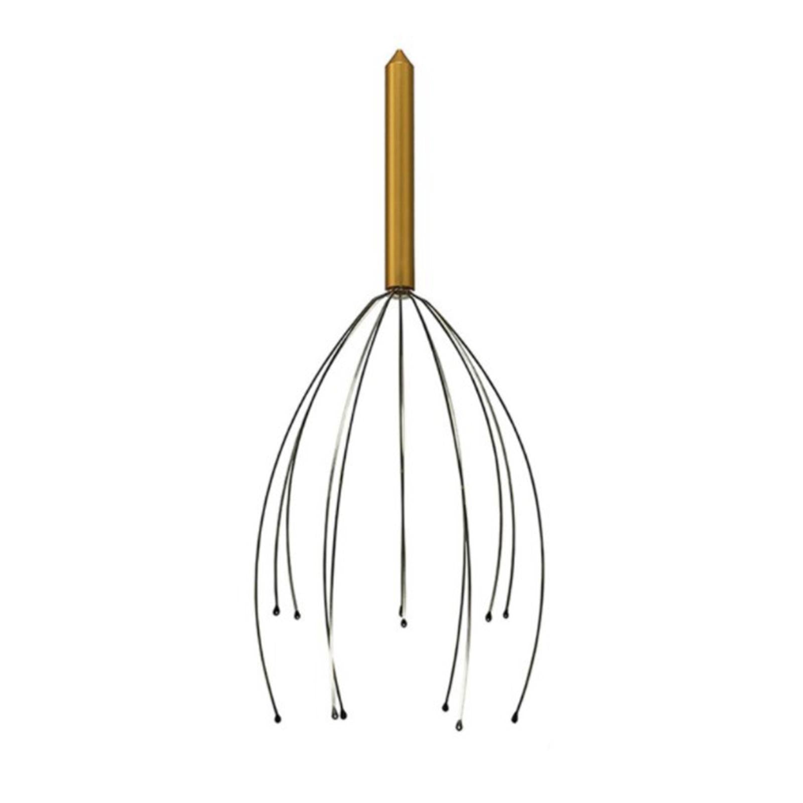 Scalp Massagers Tool Handheld Head Massage Tingler  golden