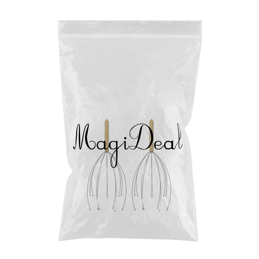 Scalp Massagers Tool Handheld Head Massage Tingler  golden