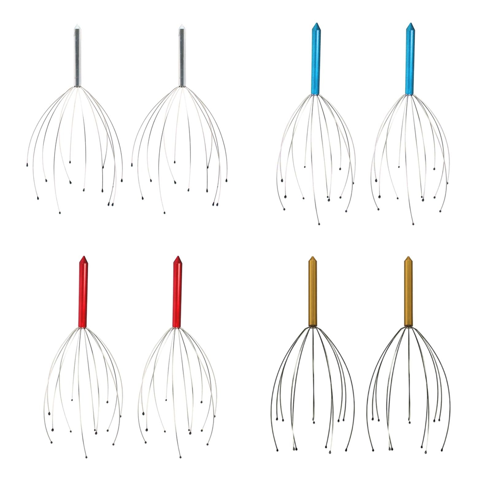 Scalp Massagers Tool Handheld Head Massage Tingler  golden