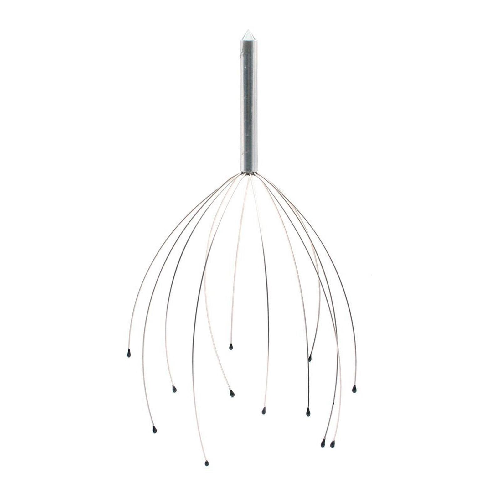 Scalp Massagers Tool Handheld Head Massage Tingler  silver