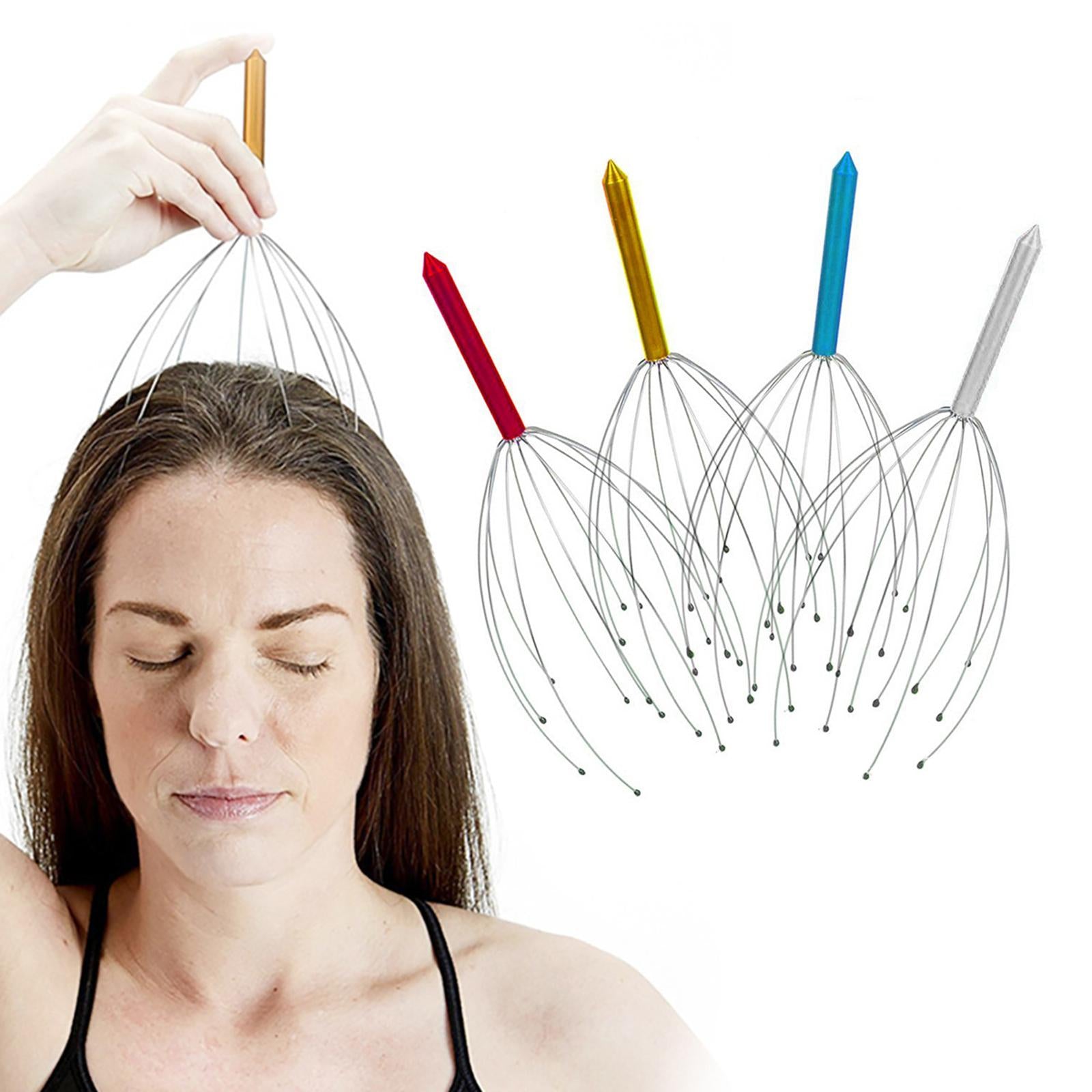 Scalp Massagers Tool Handheld Head Massage Tingler  silver