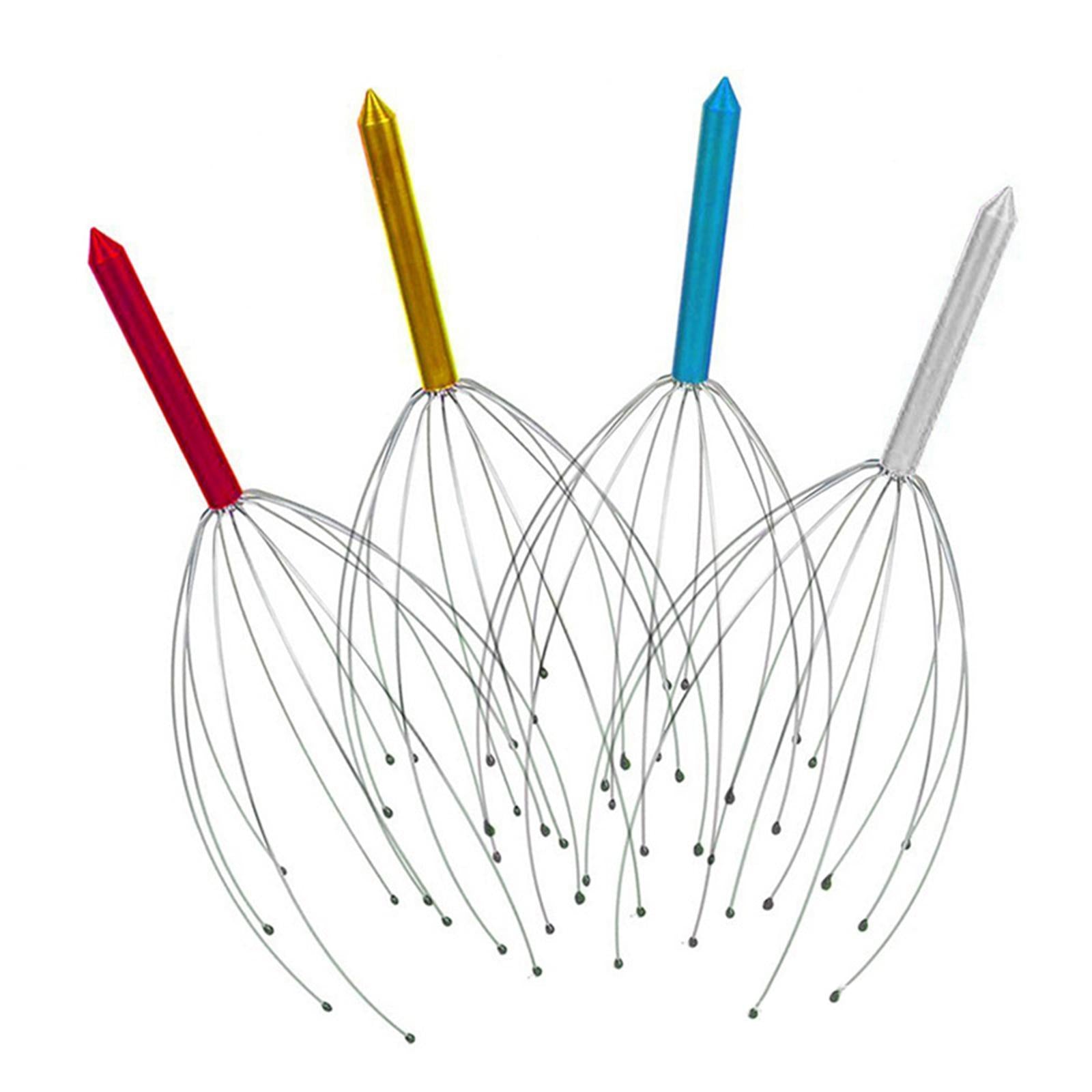 Scalp Massagers Tool Handheld Head Massage Tingler  silver